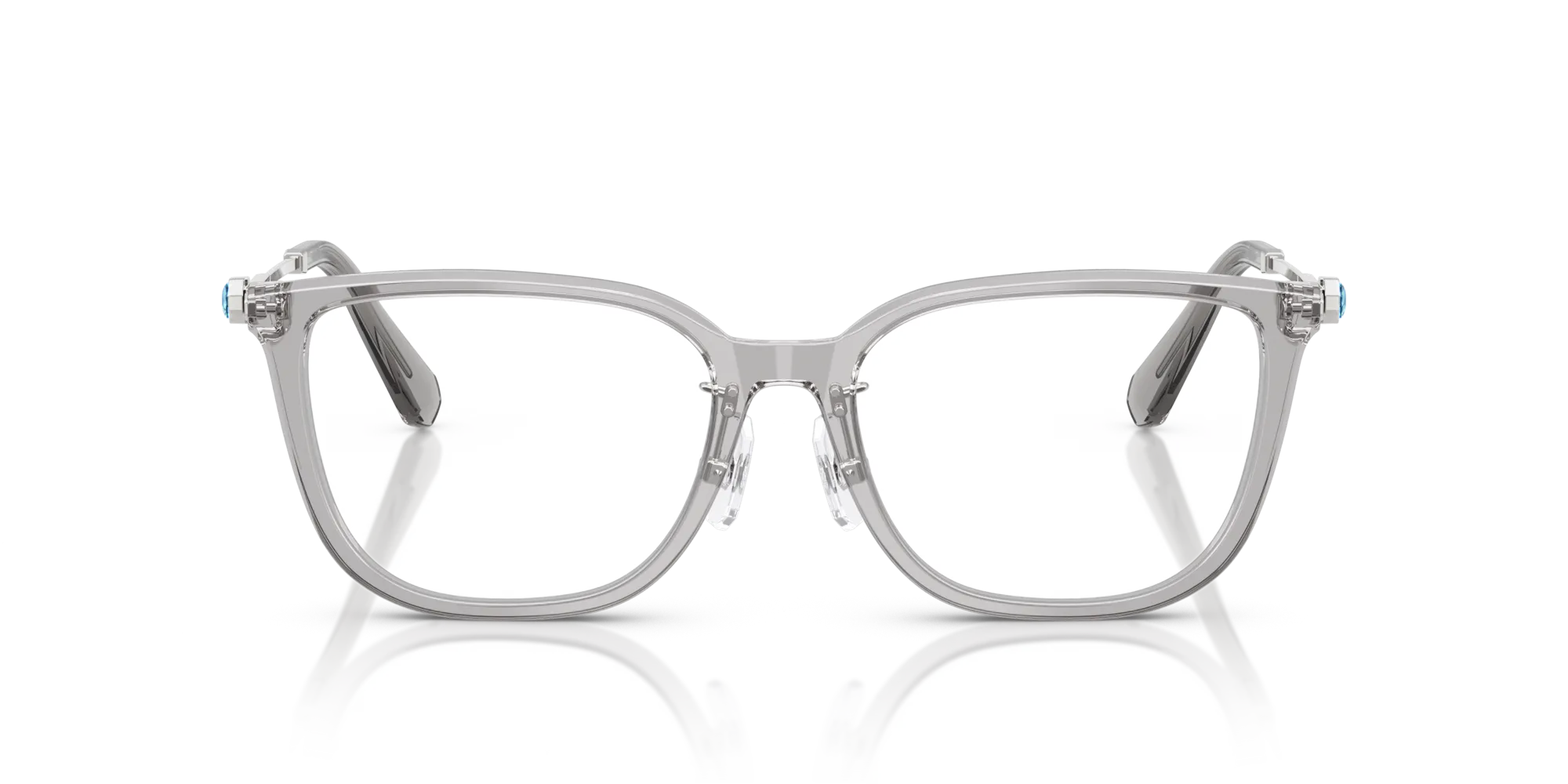 Swarovski SK2041D 1069 Montature da vista Acetato Grigio Pillow Normale - immagine 3