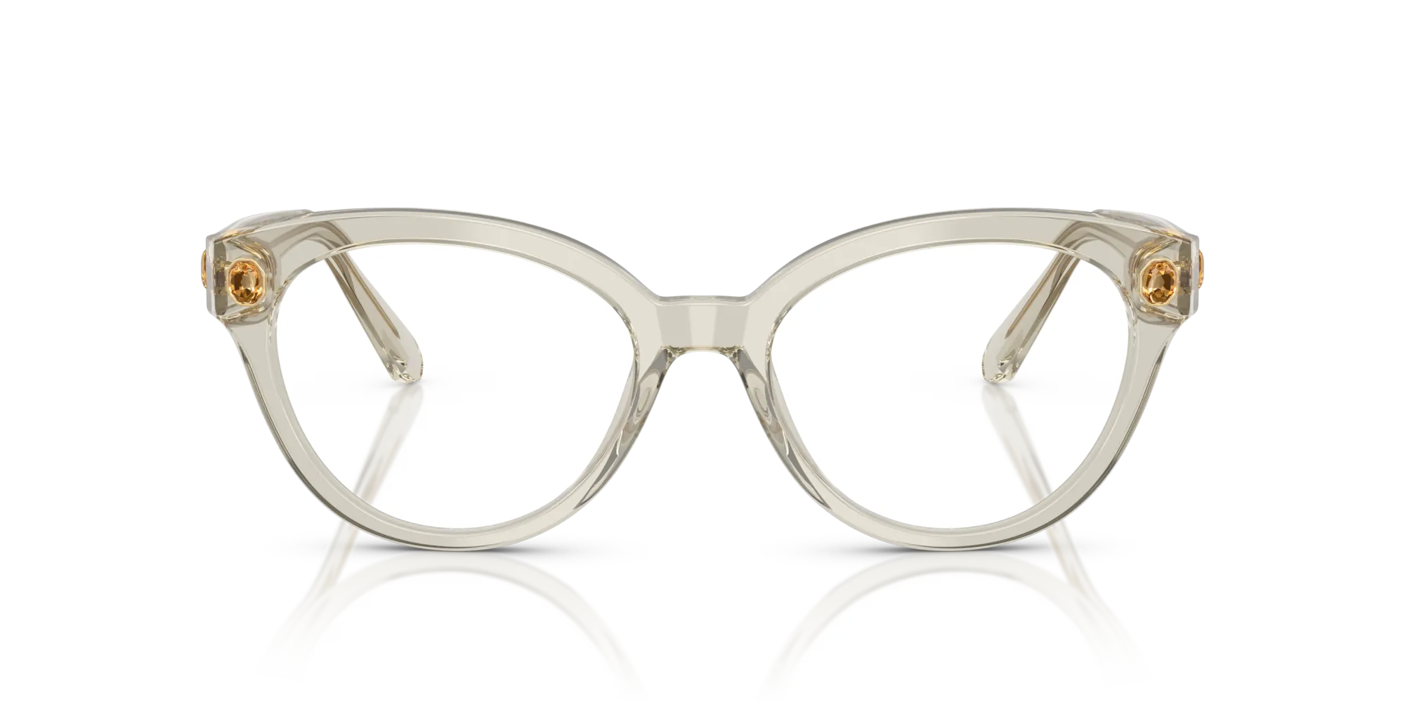Swarovski SK2037 3003 Montature da vista Acetato Marrone Rotonda Normale - immagine 3