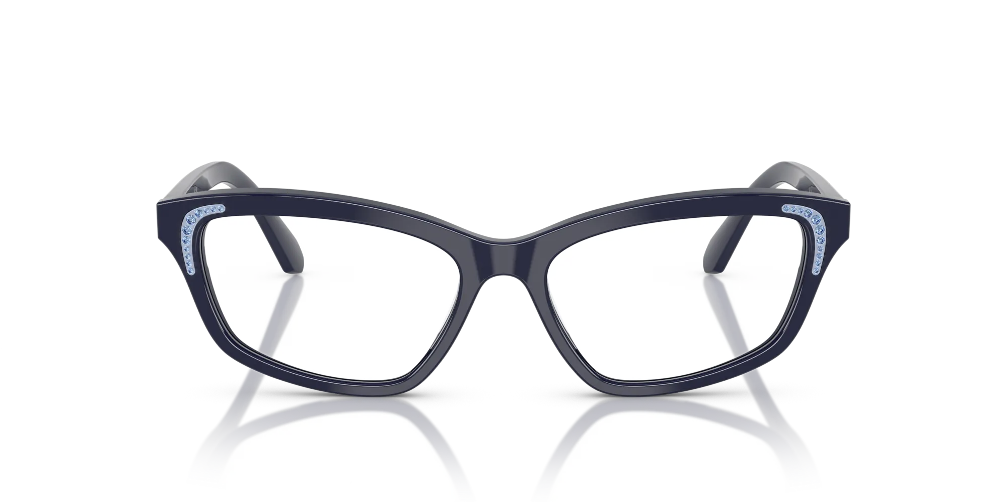 Swarovski SK2034 1004 Montature da vista Acetato Havana Geometrica Normale - immagine 3