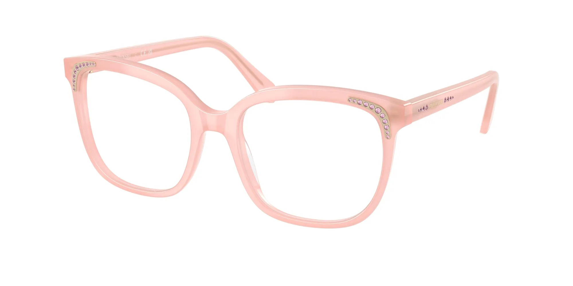 Swarovski SK2033 1031 Montature da vista Acetato Rosa Farfalla Normale - immagine 1