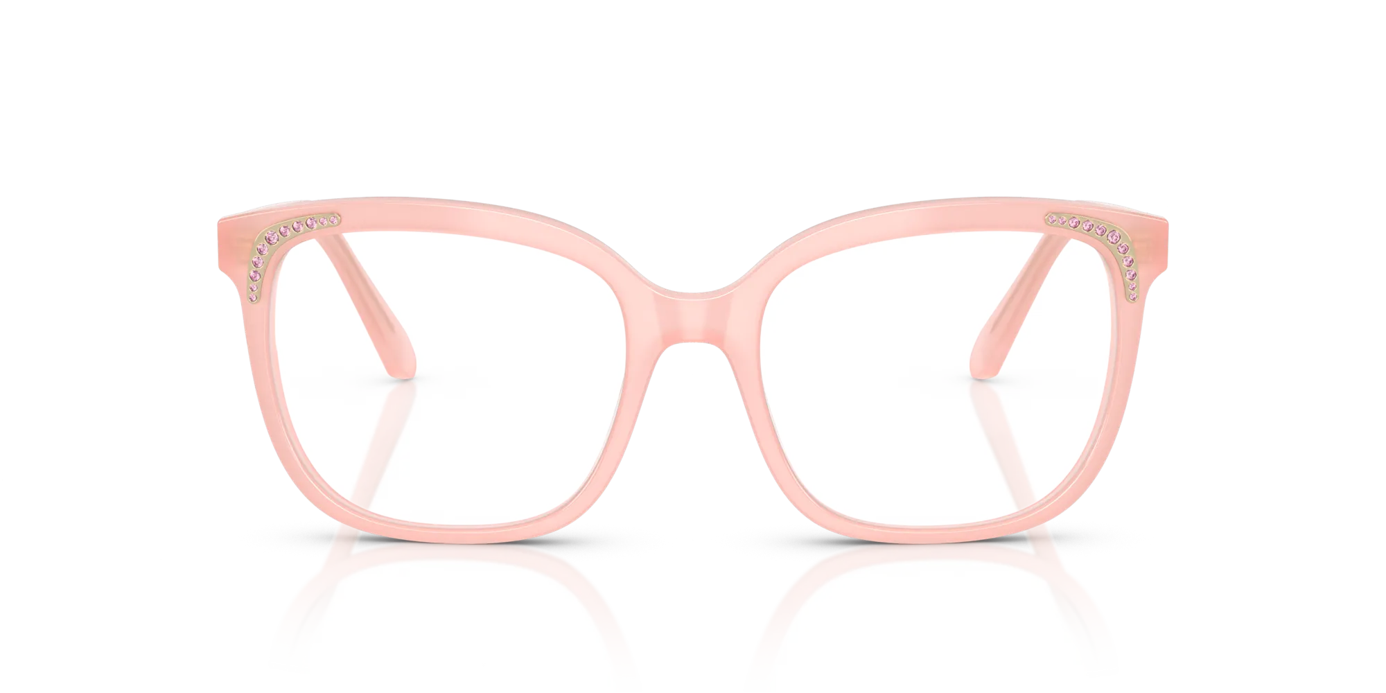 Swarovski SK2033 1031 Montature da vista Acetato Rosa Farfalla Normale - immagine 3