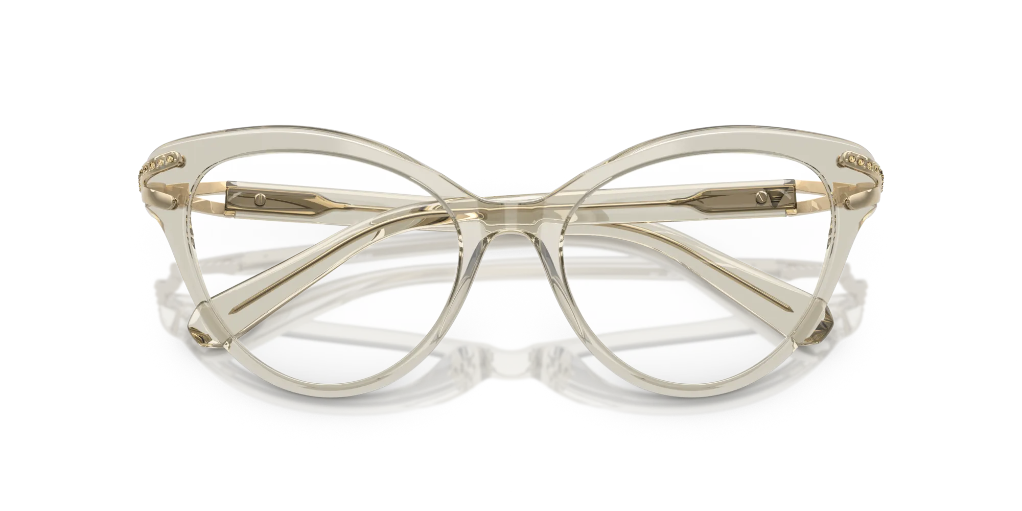 Swarovski SK2030 3003 Montature da vista Acetato Marrone Cat Eye Normale - immagine 2