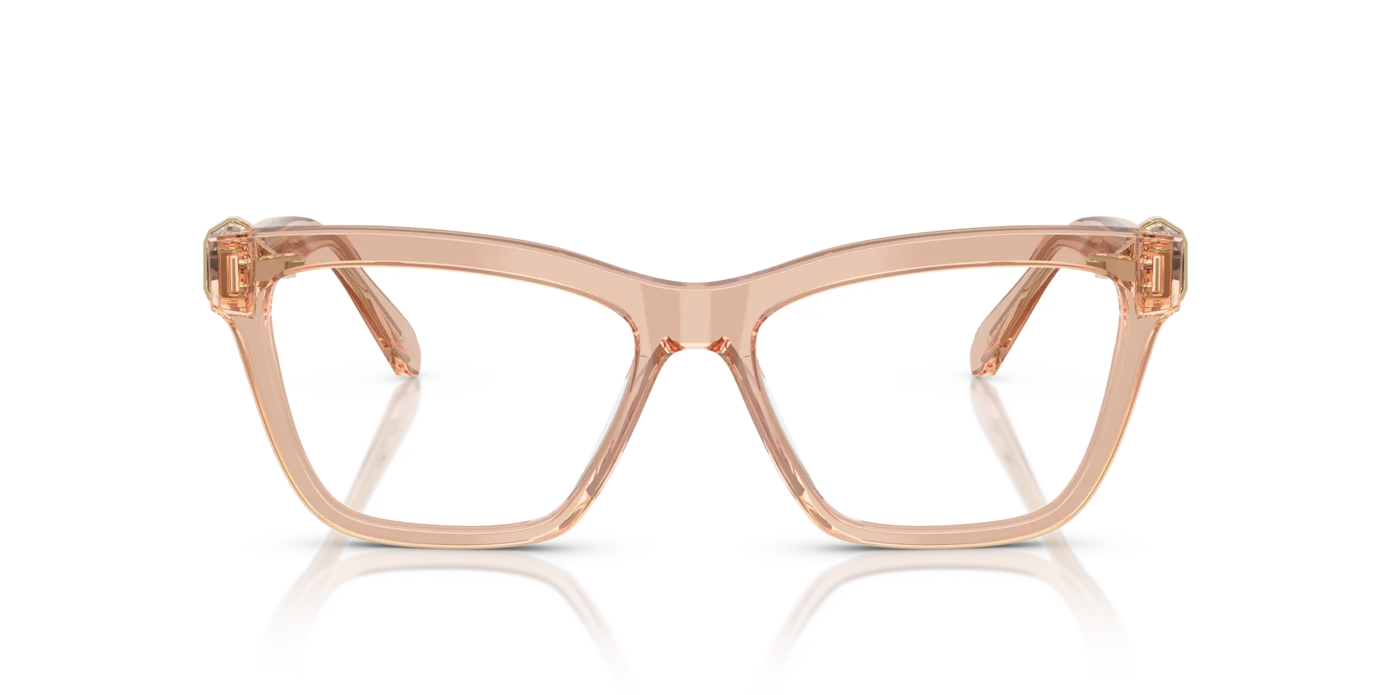 Swarovski SK2021 1063 Montature da vista Acetato Marrone Squadrata Normale - immagine 3