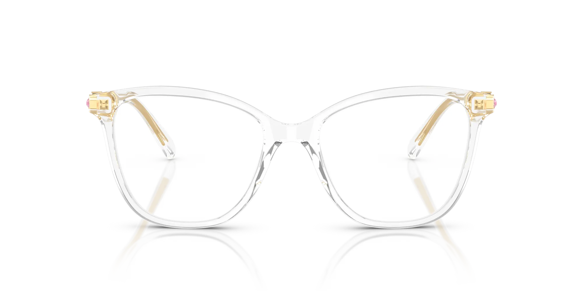 Swarovski SK2020 1027 Montature da vista Acetato Trasparente Squadrata Normale - immagine 3