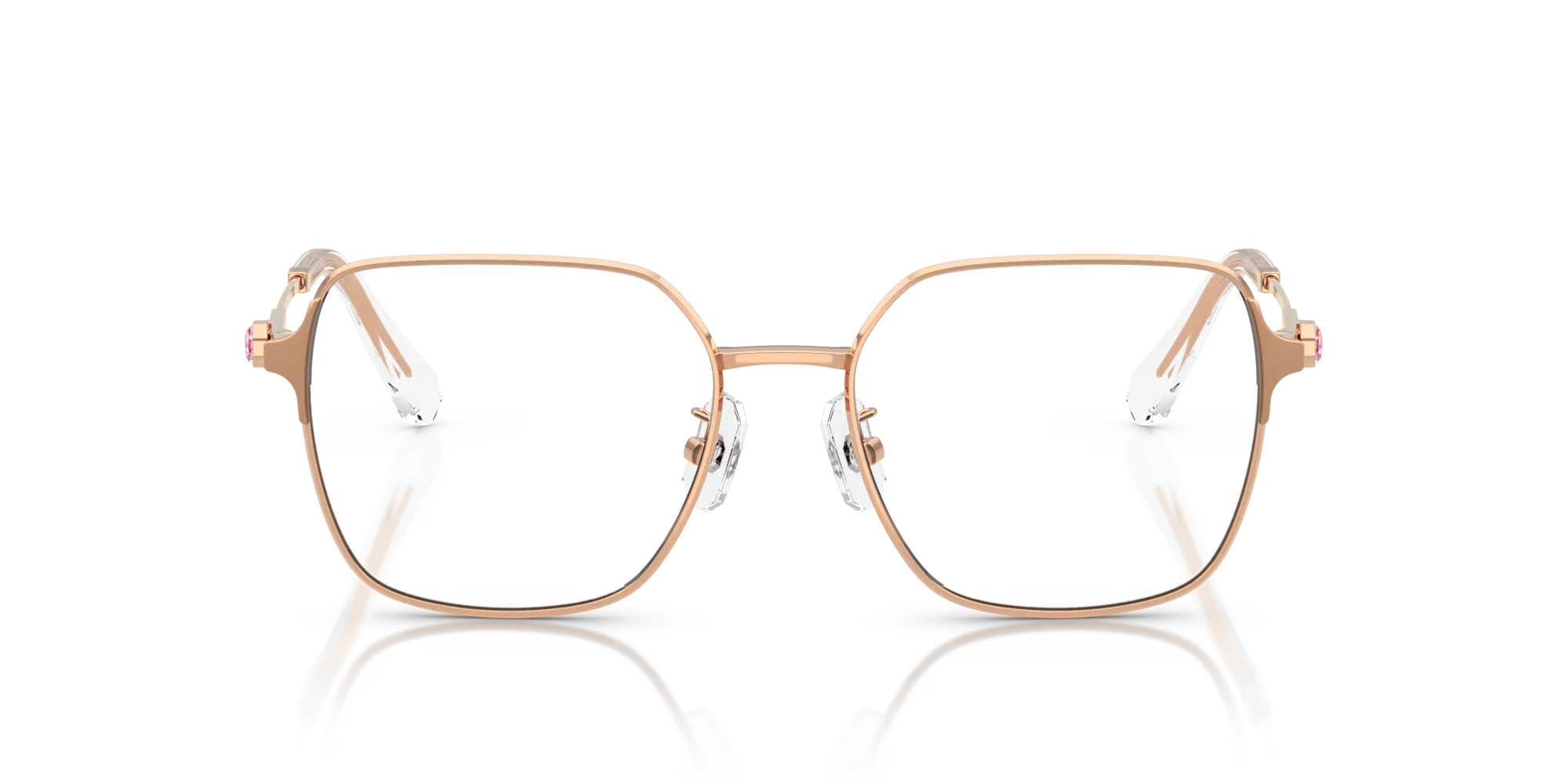 Swarovski SK1020D 4014 Montature da vista Metallo Oro Geometrica Normale - immagine 3