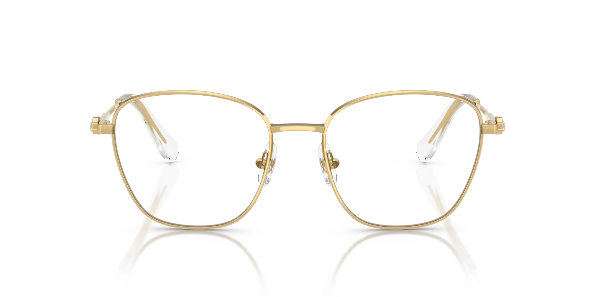 Swarovski SK1019 4004 Montature da vista Metallo Oro Squadrata Normale - immagine 3