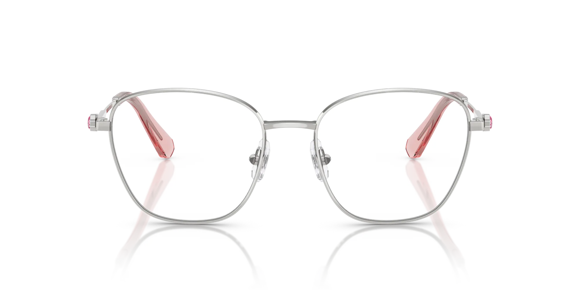 Swarovski SK1019 4001 Montature da vista Metallo Argento Squadrata Normale - immagine 3