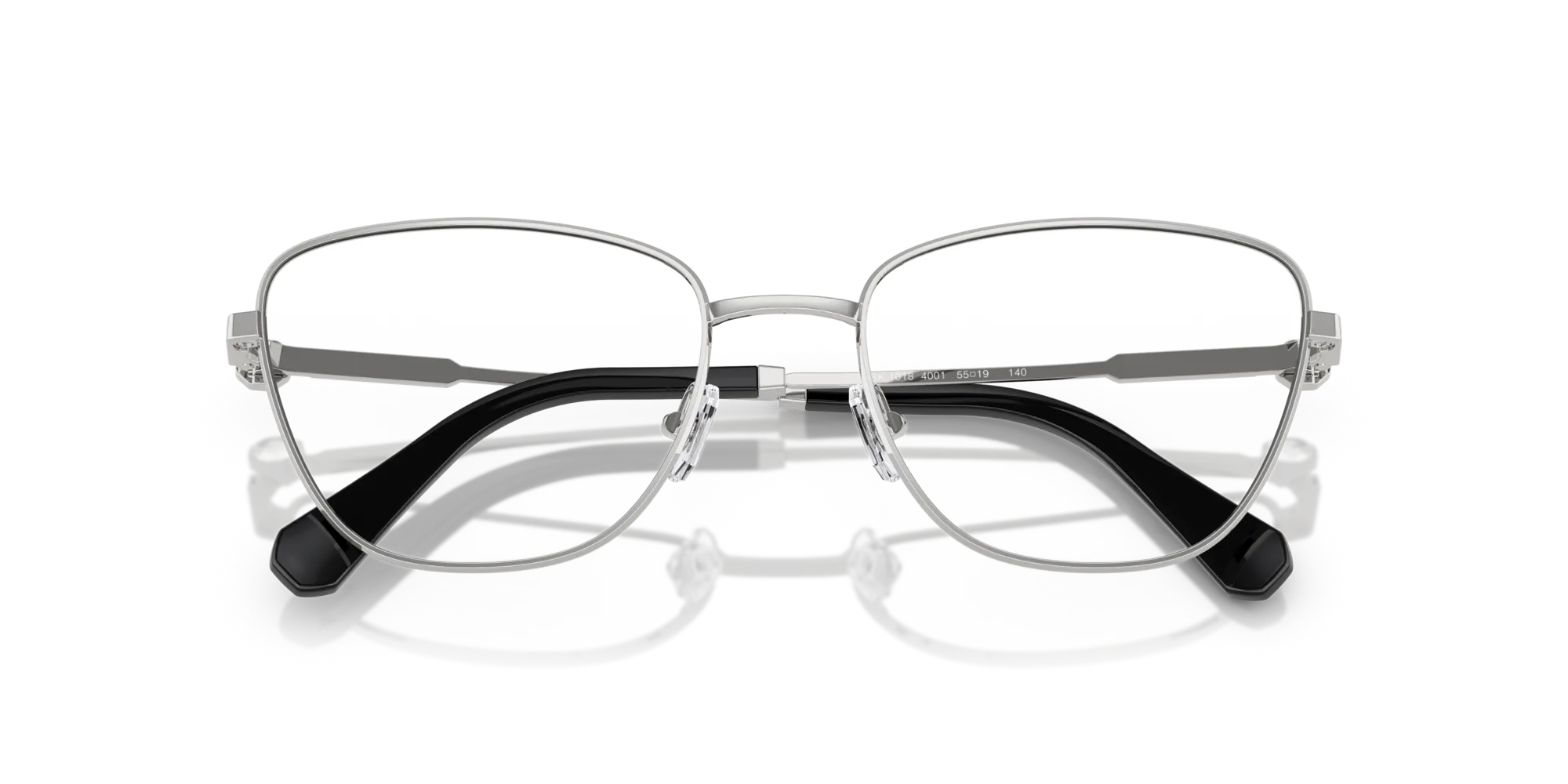 Swarovski SK1018 4001 Montature da vista Metallo Argento Cat Eye Normale - immagine 2