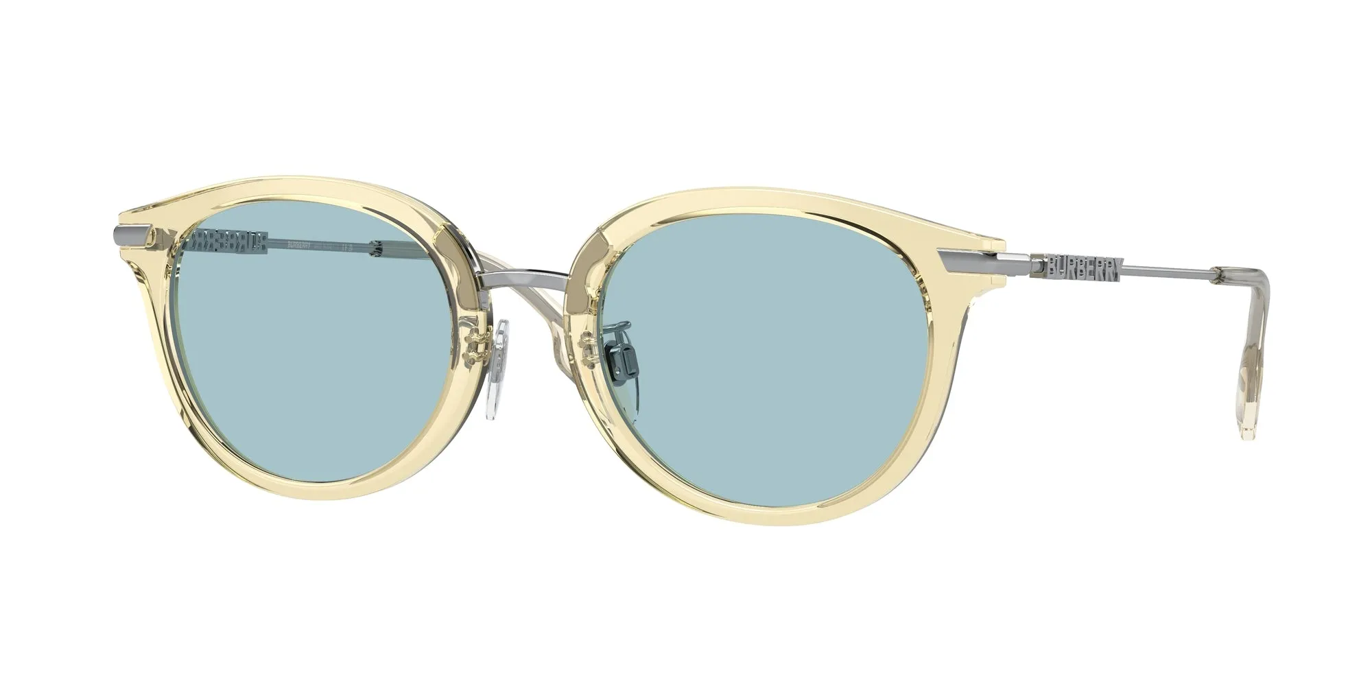 Burberry BE4398D KELSEY 407380 Occhiali da sole Iniettato Giallo Blu Pantos Normale - immagine 1
