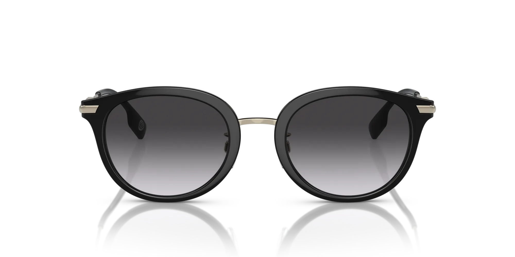 Burberry BE4398D KELSEY 30018G Occhiali da sole Iniettato Nero Grigio Pantos Normale Sfumato - immagine 3