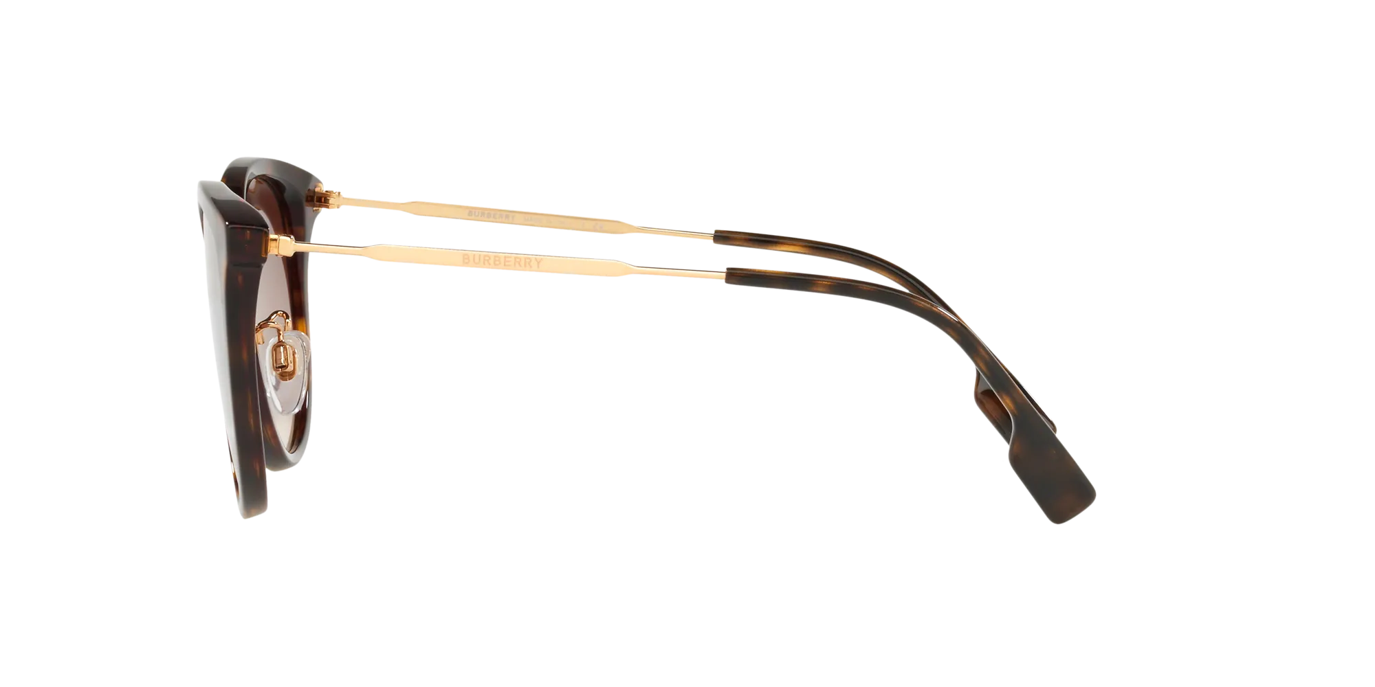 Burberry BE4289D 300213 Occhiali da sole Acetato Marrone Marrone Rotonda Normale Sfumato - immagine 3