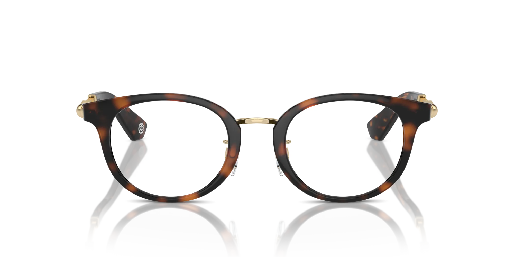 Burberry BE2413D 3002 Montature da vista Iniettato Marrone Pantos Normale - immagine 3
