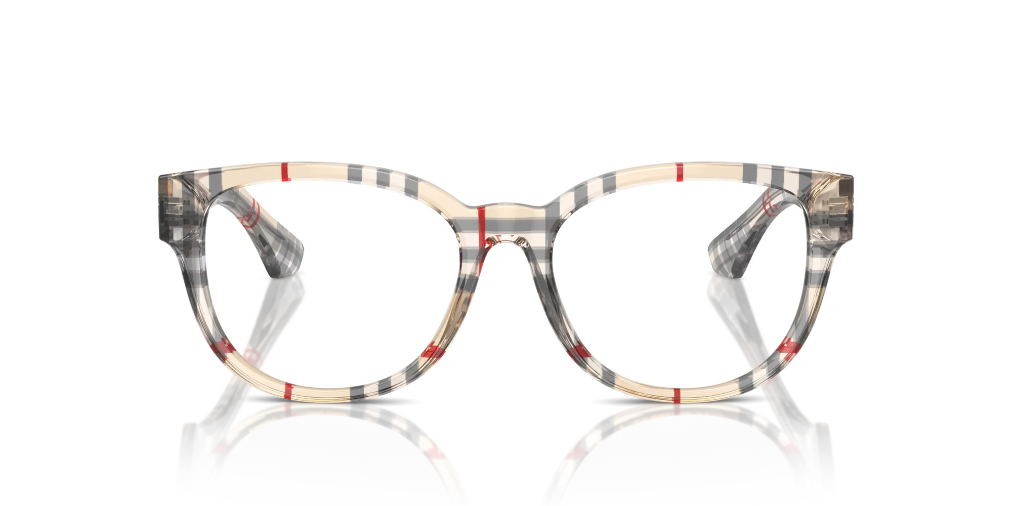 Burberry BE2410 4122 Montature da vista Acetato Marrone Pantos Normale - immagine 3