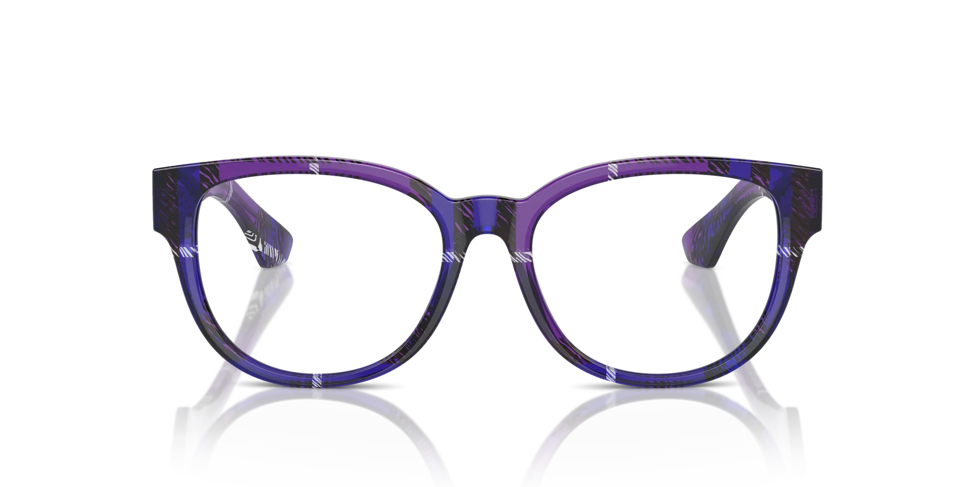 Burberry BE2410 4113 Montature da vista Acetato Viola Pantos Normale - immagine 3