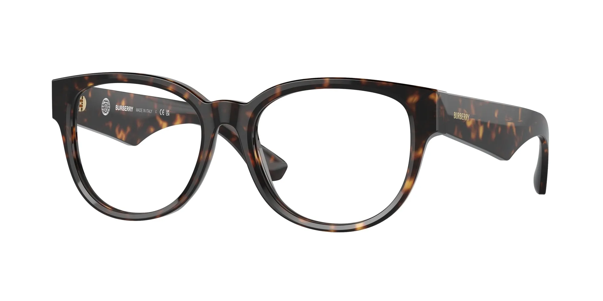 Burberry BE2410 3002 Montature da vista Acetato Marrone Pantos Normale - immagine 1