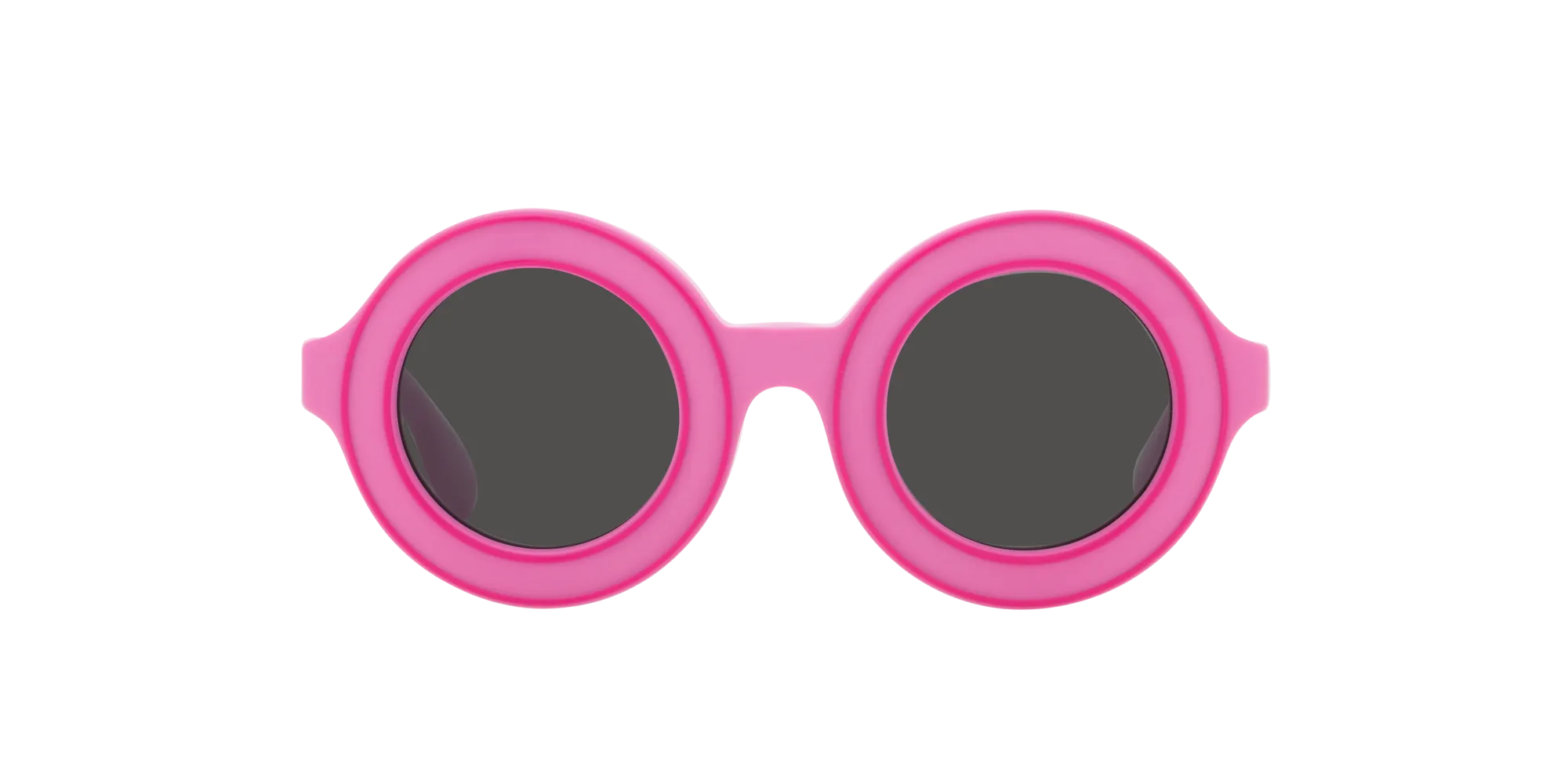 Burberry JB4386 404687 Occhiali da sole Acetato Rosa Grigio Rotonda Normale - immagine 2