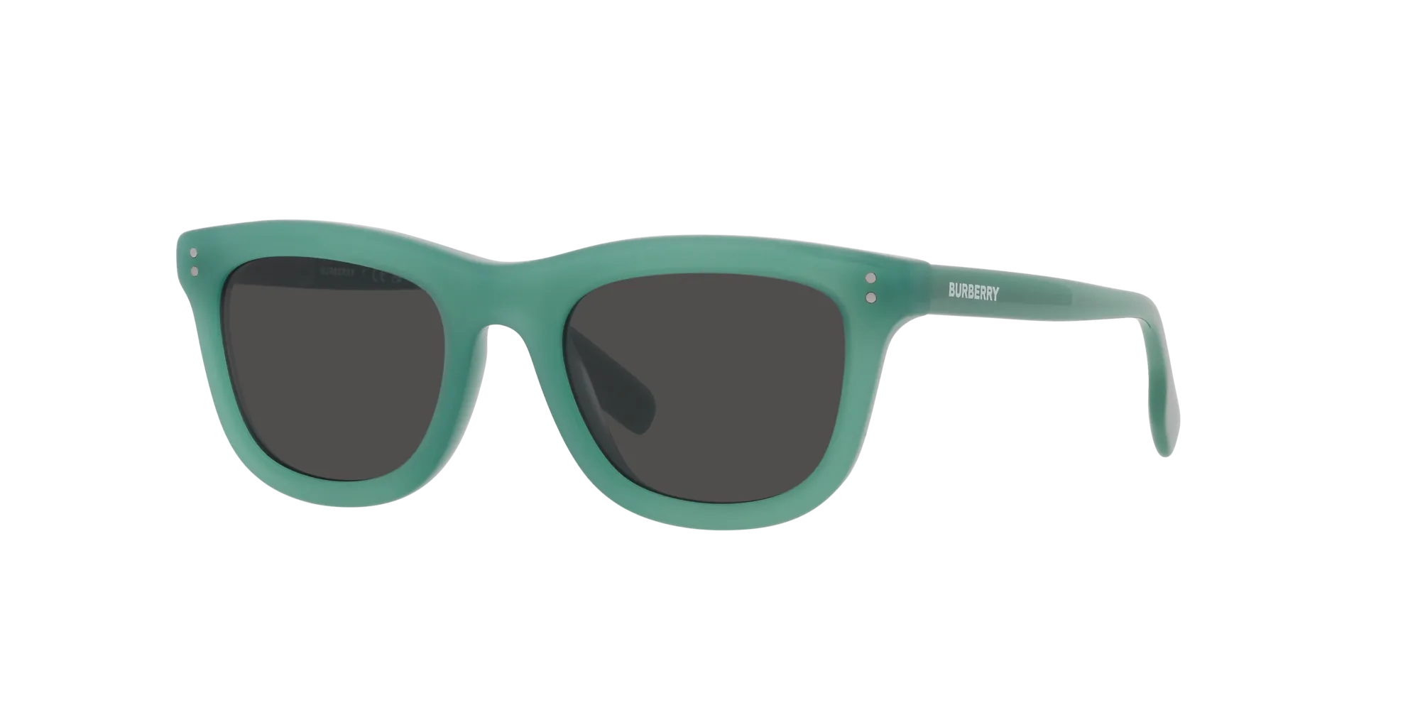 Burberry JB4356 397487 Occhiali da sole Acetato Blu Grigio Pillow Normale - immagine 3