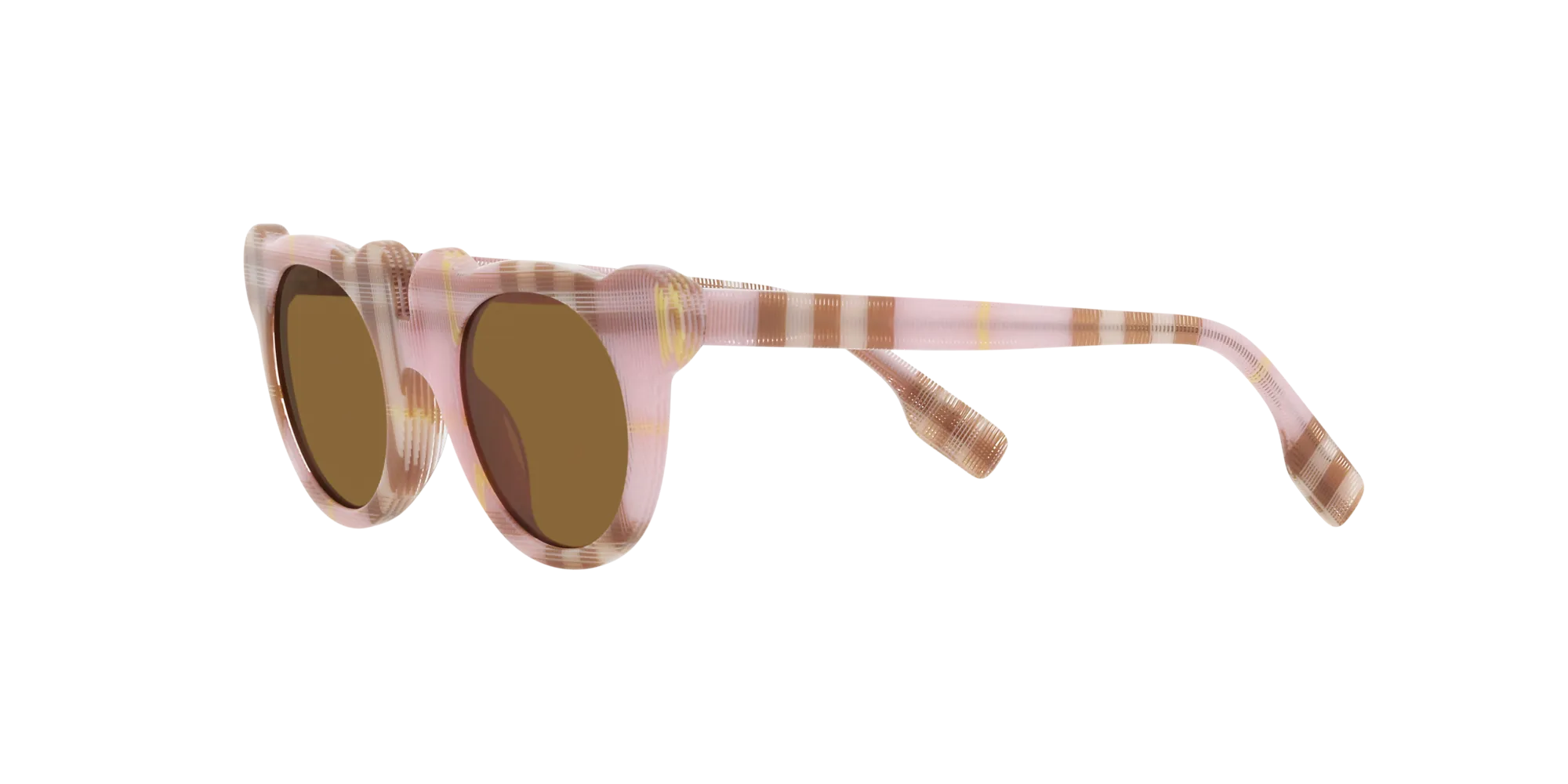 Burberry JB4355 397273 Occhiali da sole Acetato Rosa Rame Rotonda Normale - immagine 4