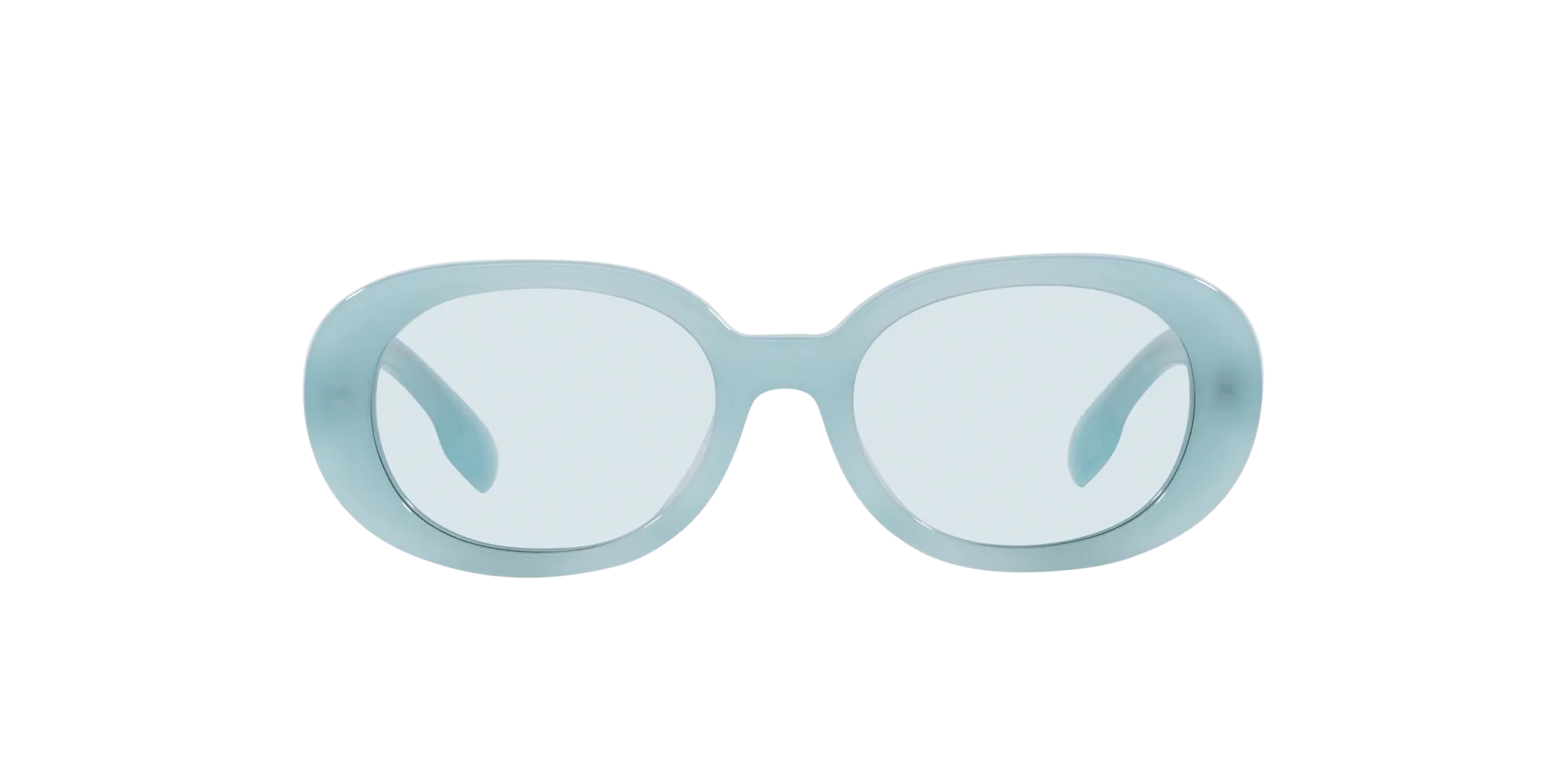 Burberry JB4339 392580 Occhiali da sole Acetato Blu Blu Rotonda Normale - immagine 2