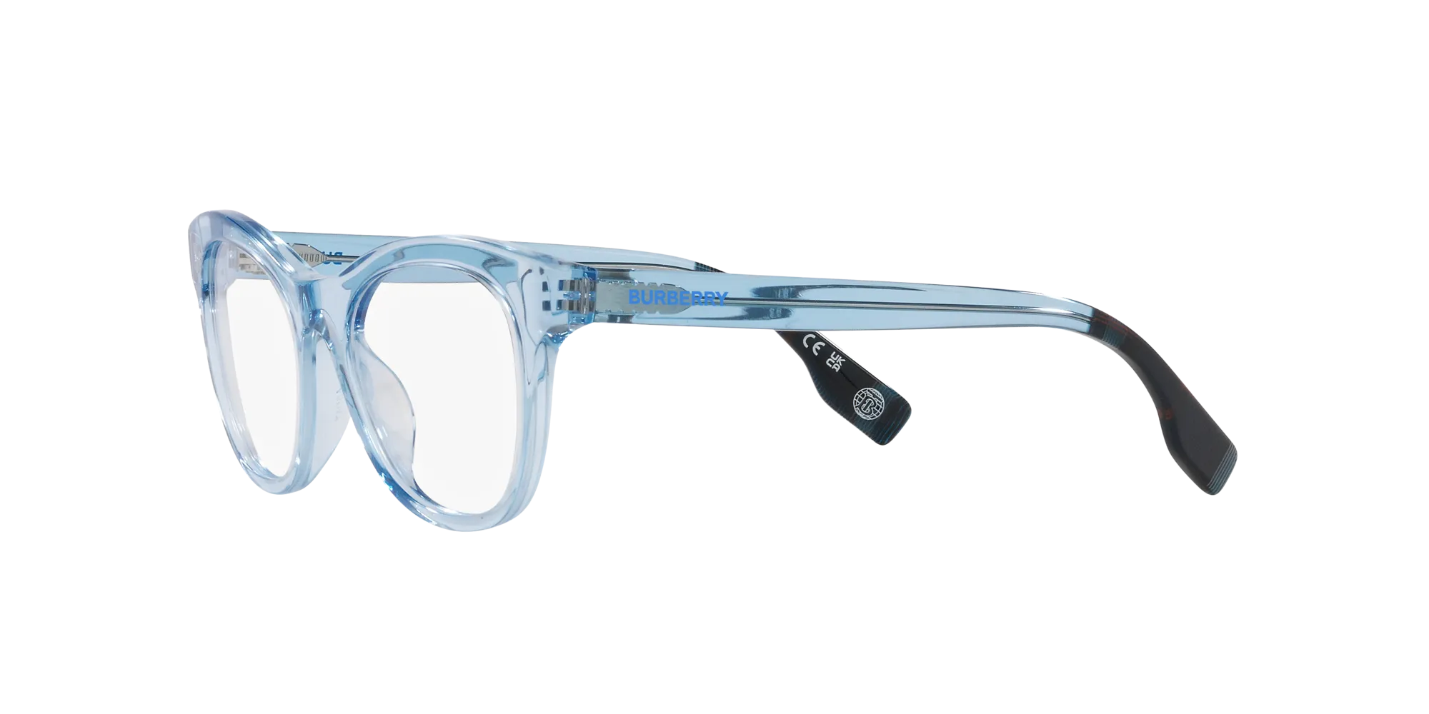 Burberry JB2007 4079 Montature da vista Acetato Blu Cat Eye Normale - immagine 4