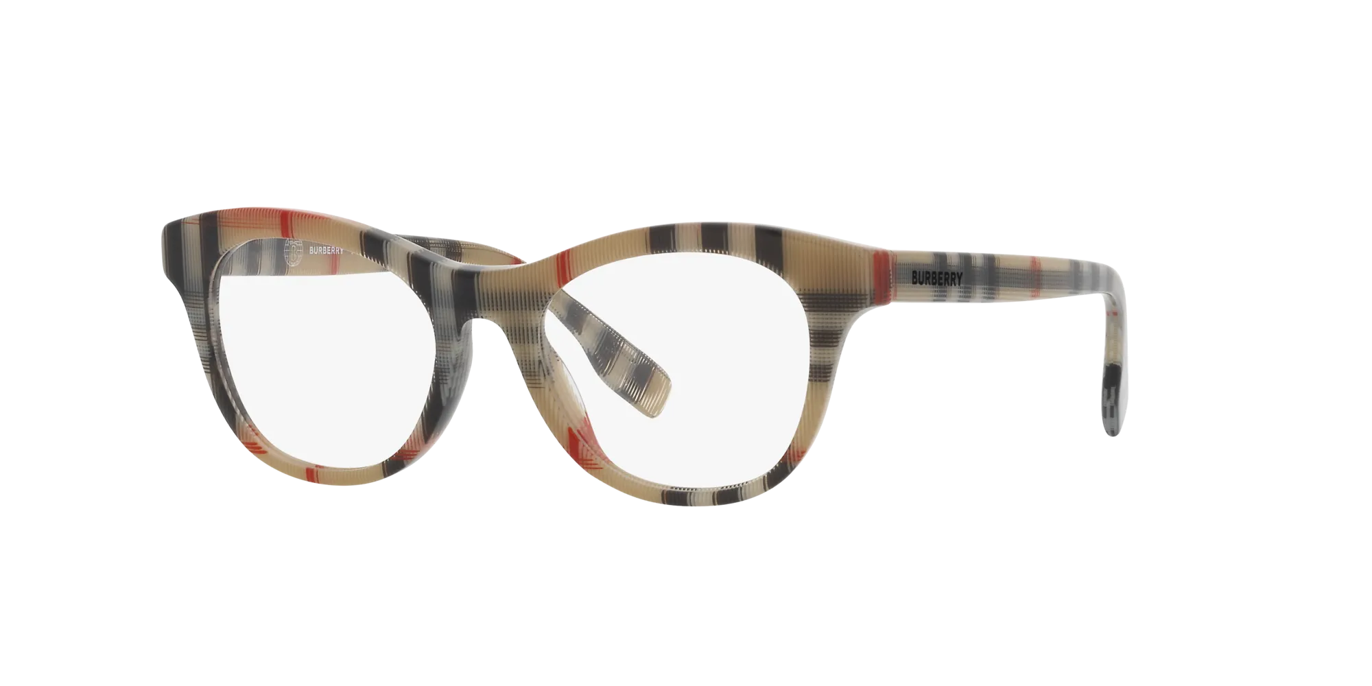 Burberry JB2007 3778 Montature da vista Acetato Marrone Cat Eye Normale - immagine 3