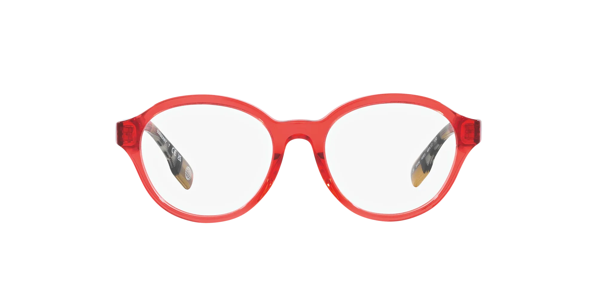 Burberry JB2006 4081 Montature da vista Acetato Rosso Pantos Normale - immagine 2
