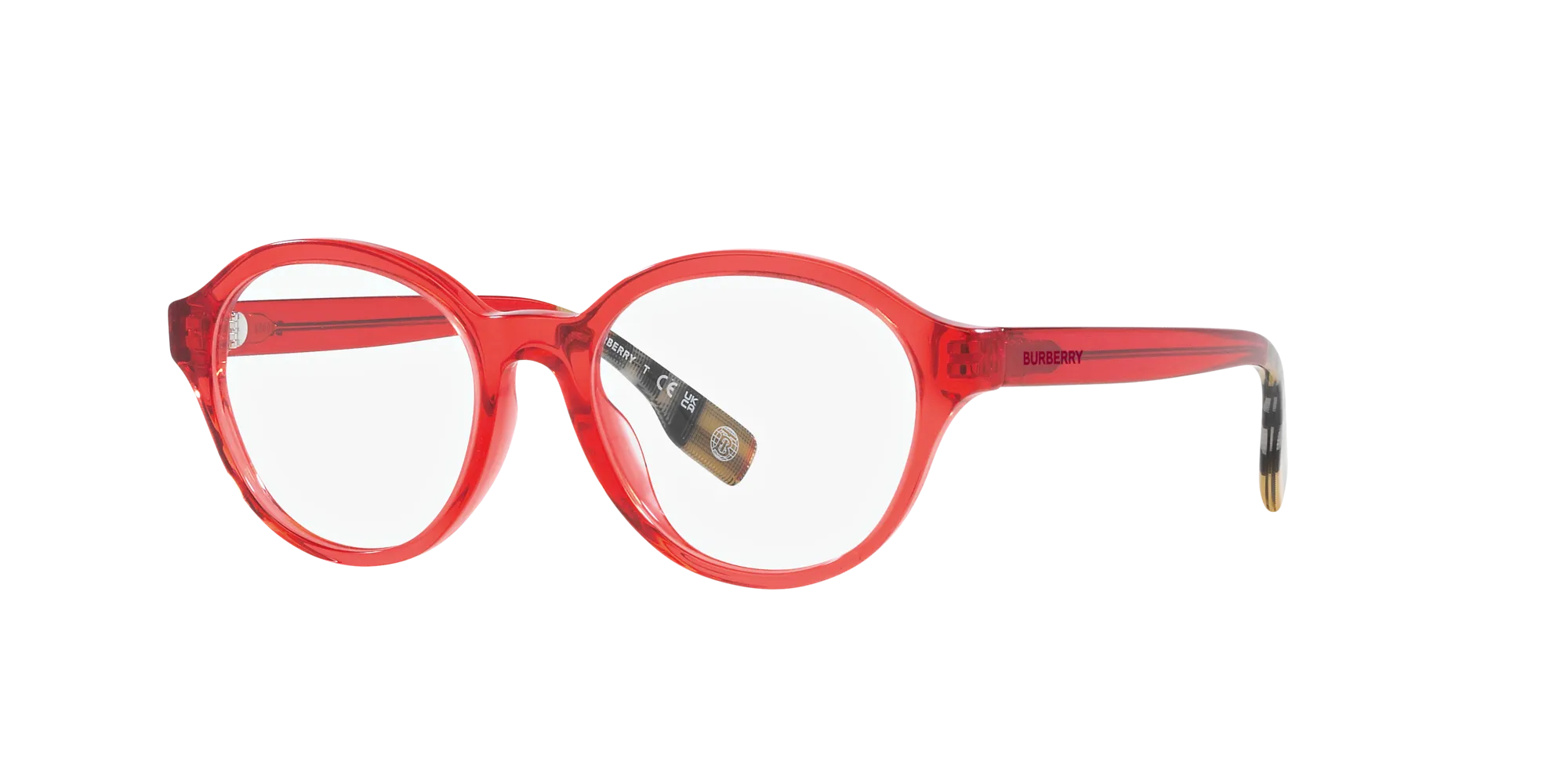 Burberry JB2006 4081 Montature da vista Acetato Rosso Pantos Normale - immagine 3