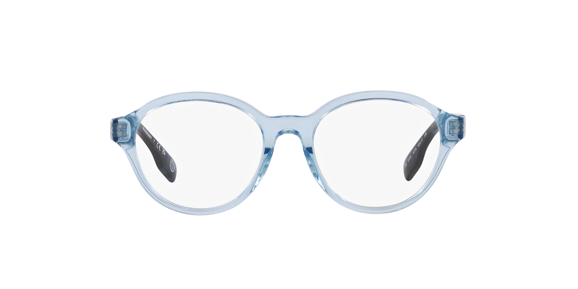Burberry JB2006 4079 Montature da vista Acetato Blu Trasparente Pantos Normale - immagine 2