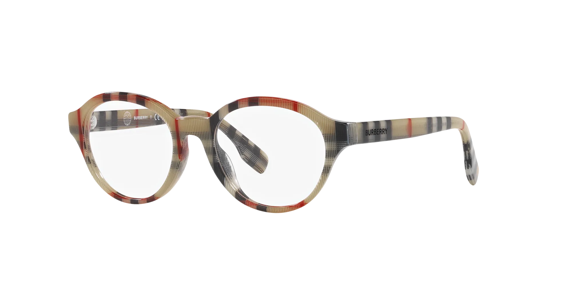 Burberry JB2006 3778 Montature da vista Acetato Marrone Pantos Normale - immagine 3
