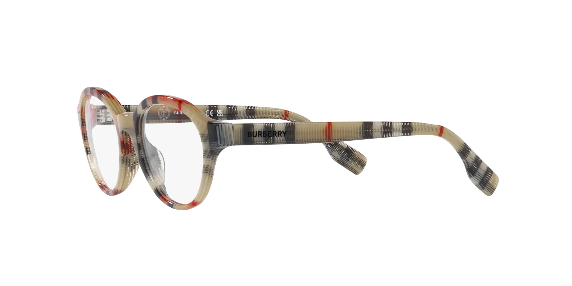Burberry JB2006 3778 Montature da vista Acetato Marrone Pantos Normale - immagine 4