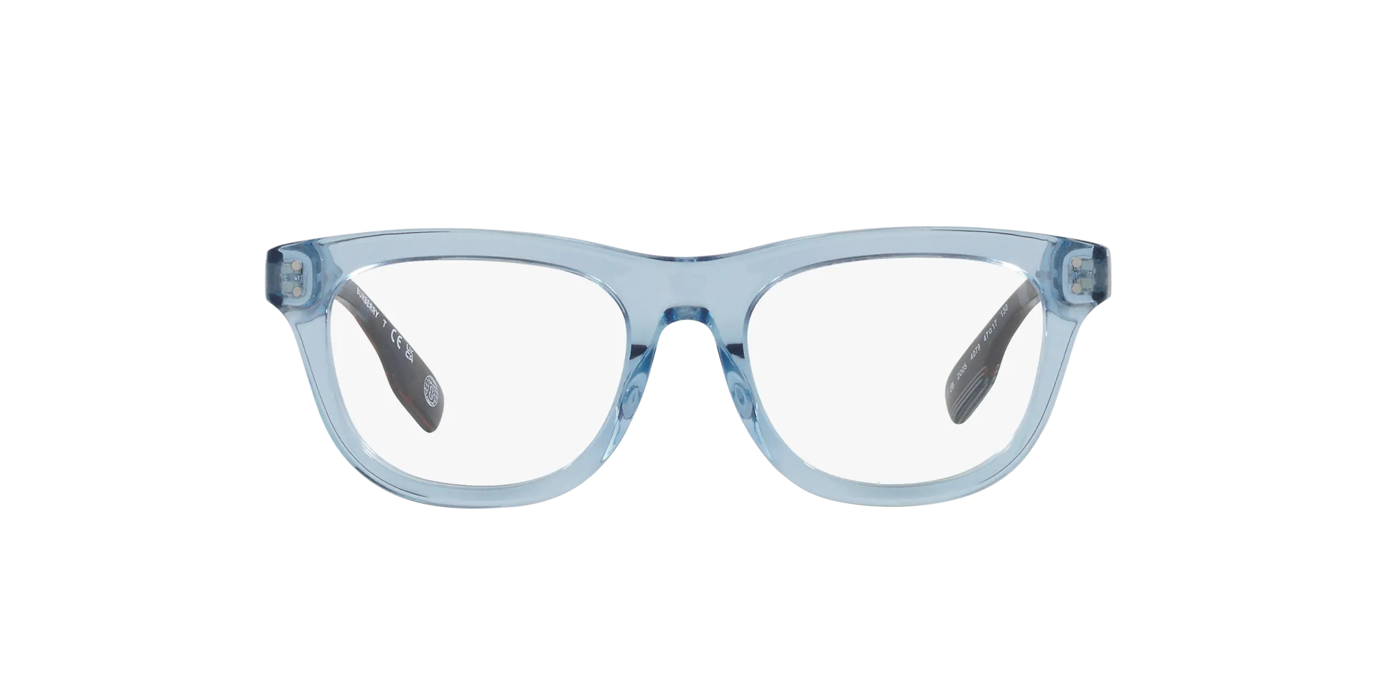 Burberry JB2005 4079 Montature da vista Acetato Blu Squadrata Normale - immagine 2