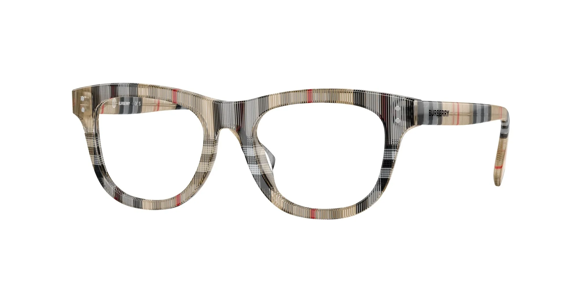 Burberry JB2005 3778 Montature da vista Acetato Marrone Squadrata Normale - immagine 1