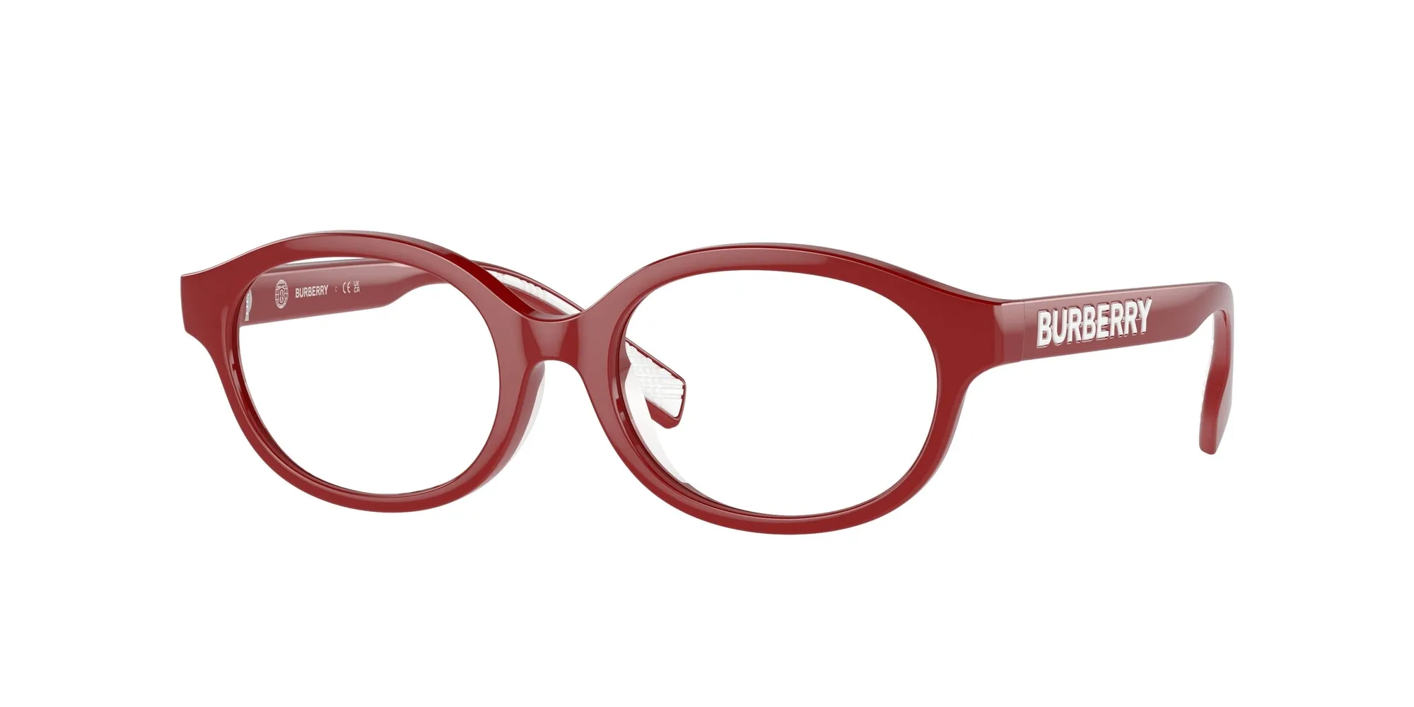 Burberry JB2004U 4047 Montature da vista Iniettato Rosso Rotonda Normale - immagine 1
