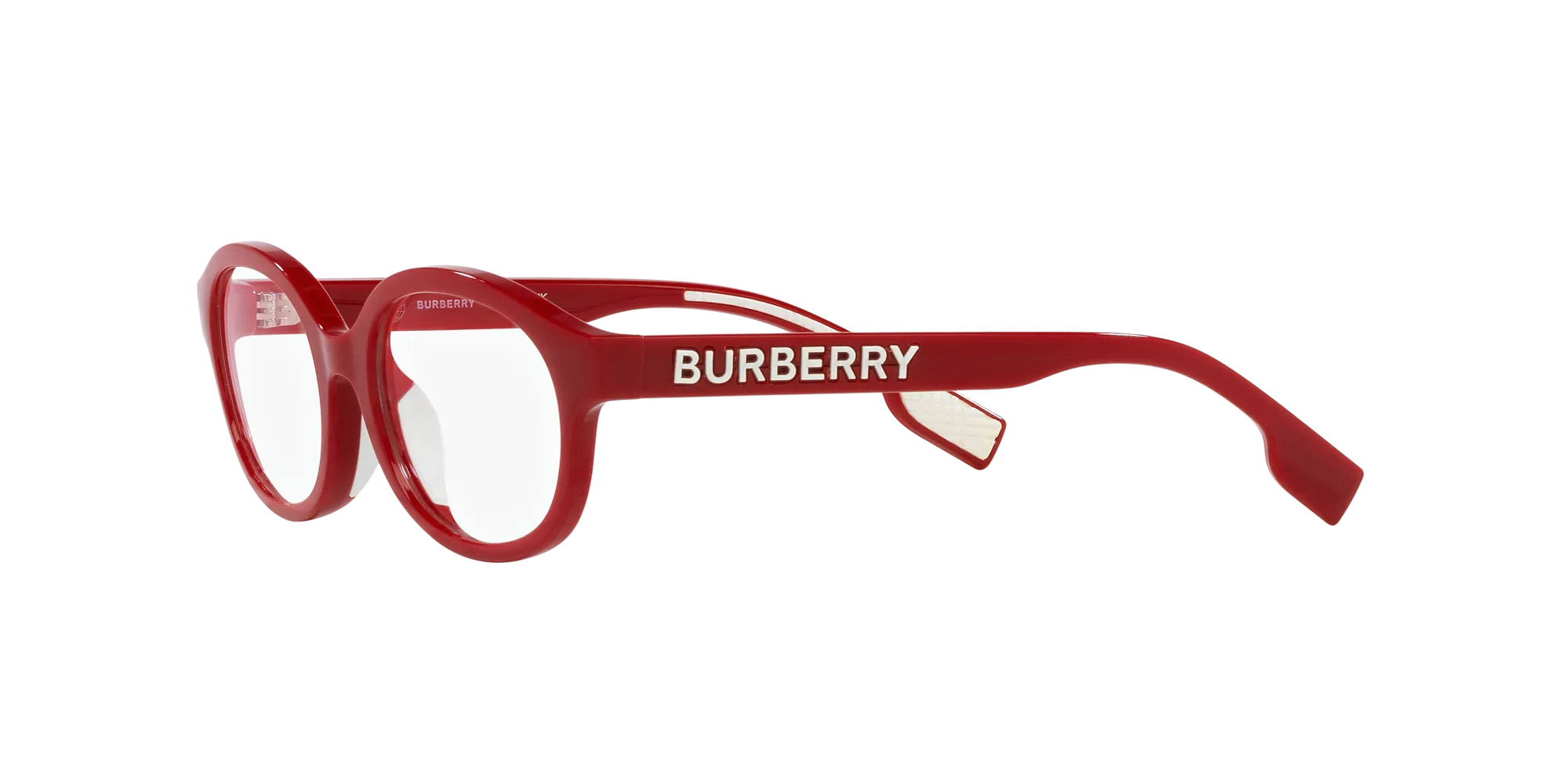 Burberry JB2004U 4047 Montature da vista Iniettato Rosso Rotonda Normale - immagine 4