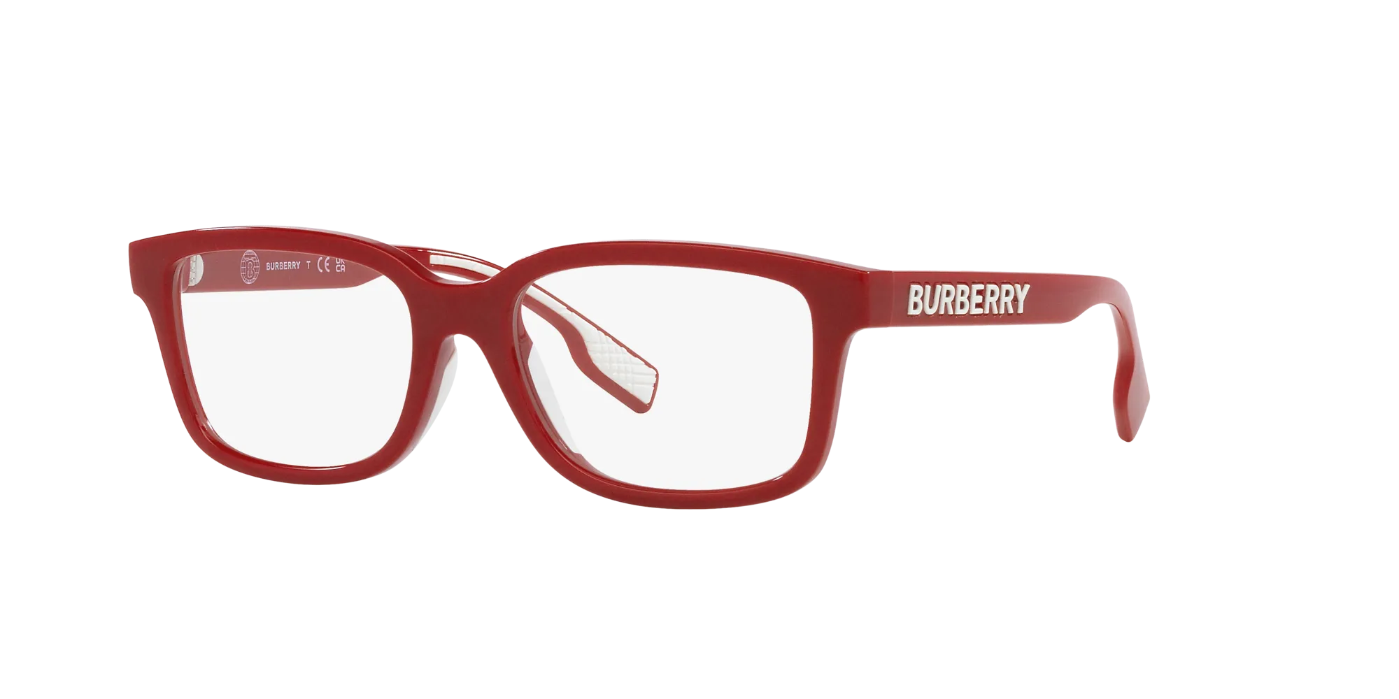 Burberry JB2003U 4047 Montature da vista Iniettato Rosso Squadrata Normale - immagine 3