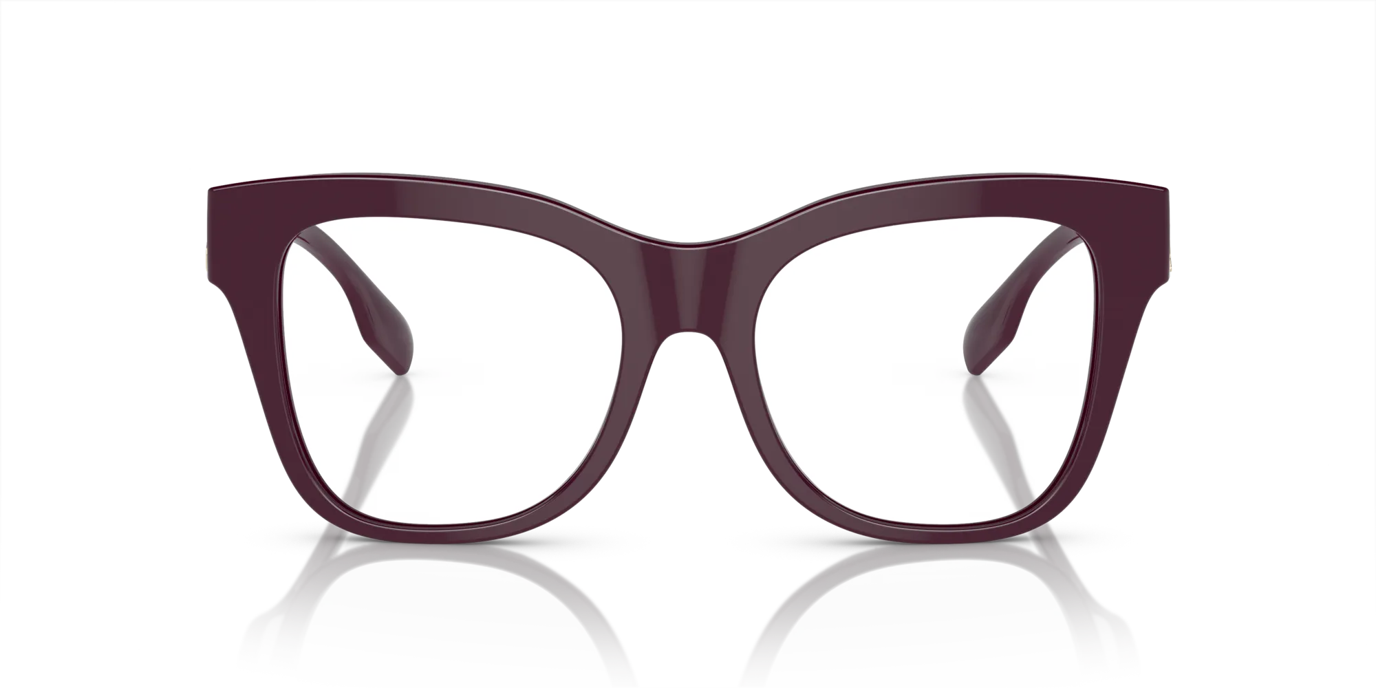 Burberry BE2388 3979 Montature da vista Acetato Rosso Trasparente Squadrata Normale - immagine 3