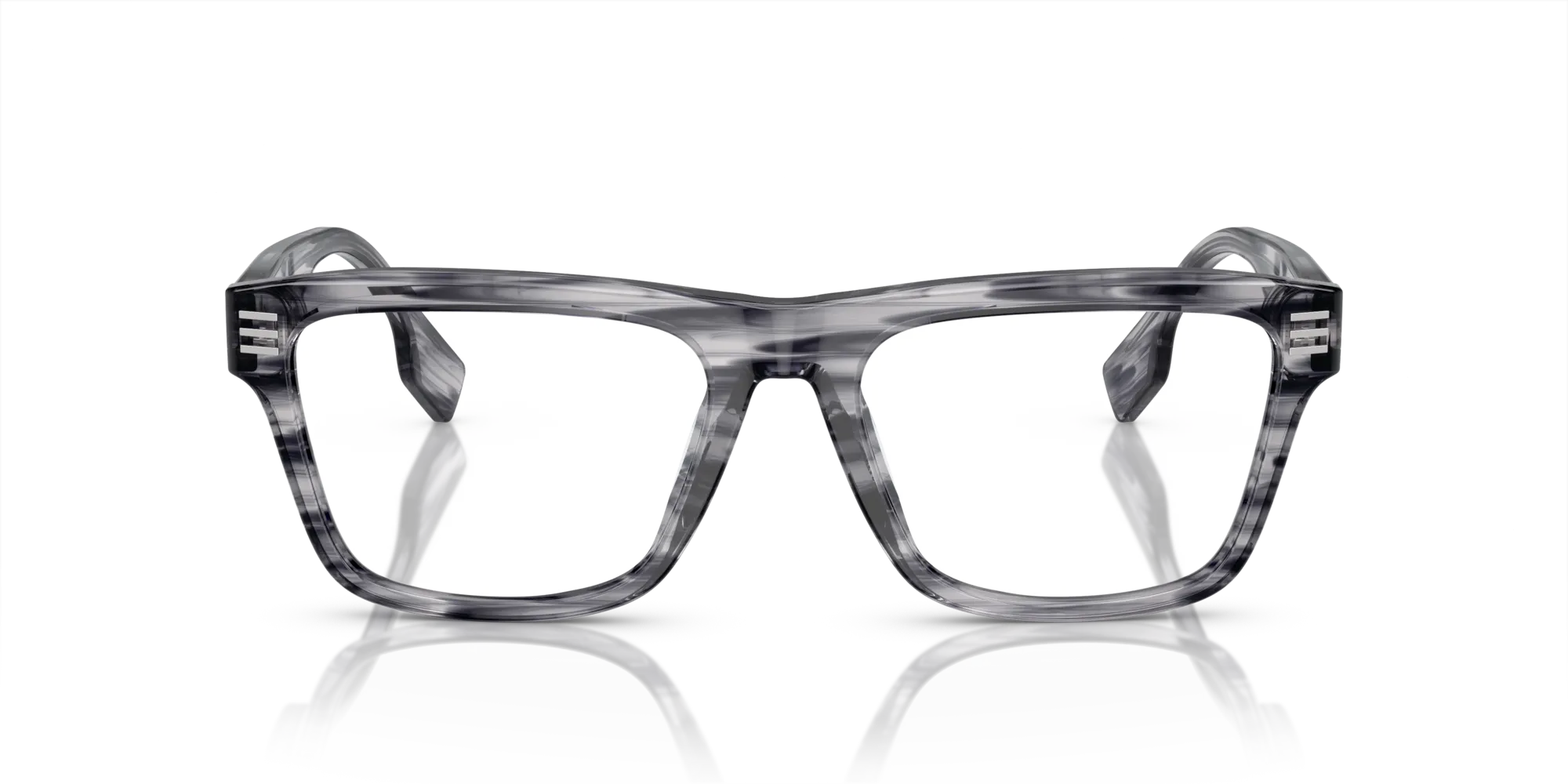 Burberry BE2387 4097 Montature da vista Acetato Grigio Squadrata Normale - immagine 3