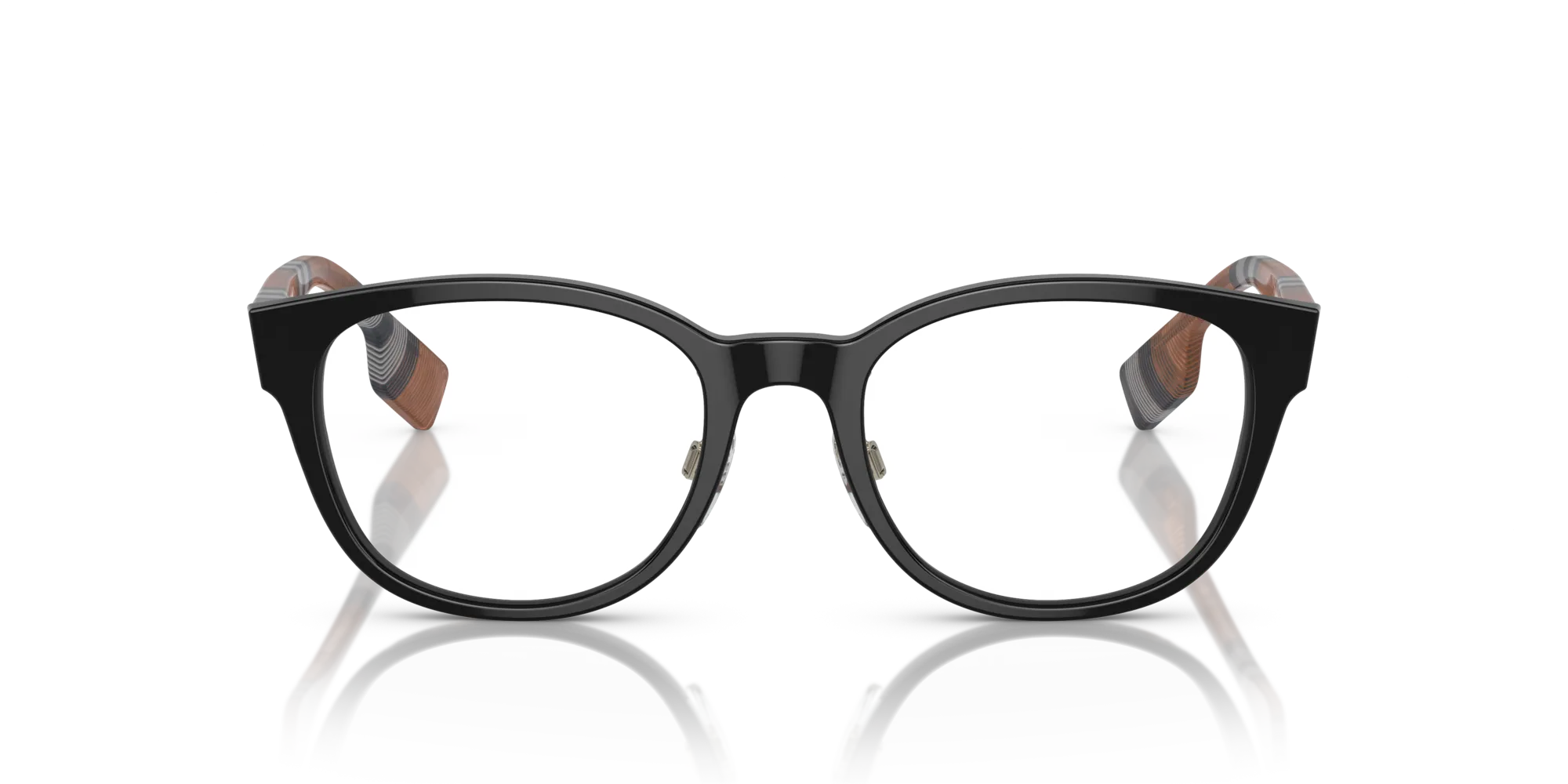 Burberry BE2381D PEYTON 4041 Montature da vista Acetato Nero Squadrata Normale - immagine 3