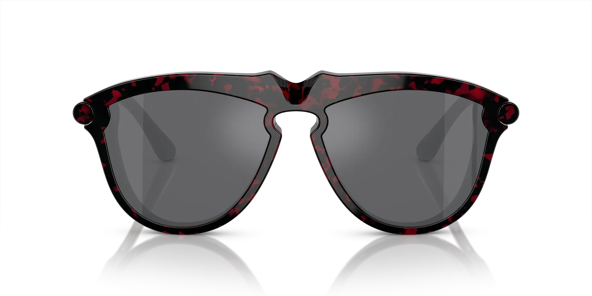 Burberry BE4417U 41036G Occhiali da sole Acetato Tartaruga Grigio Pilot Specchiate - immagine 3
