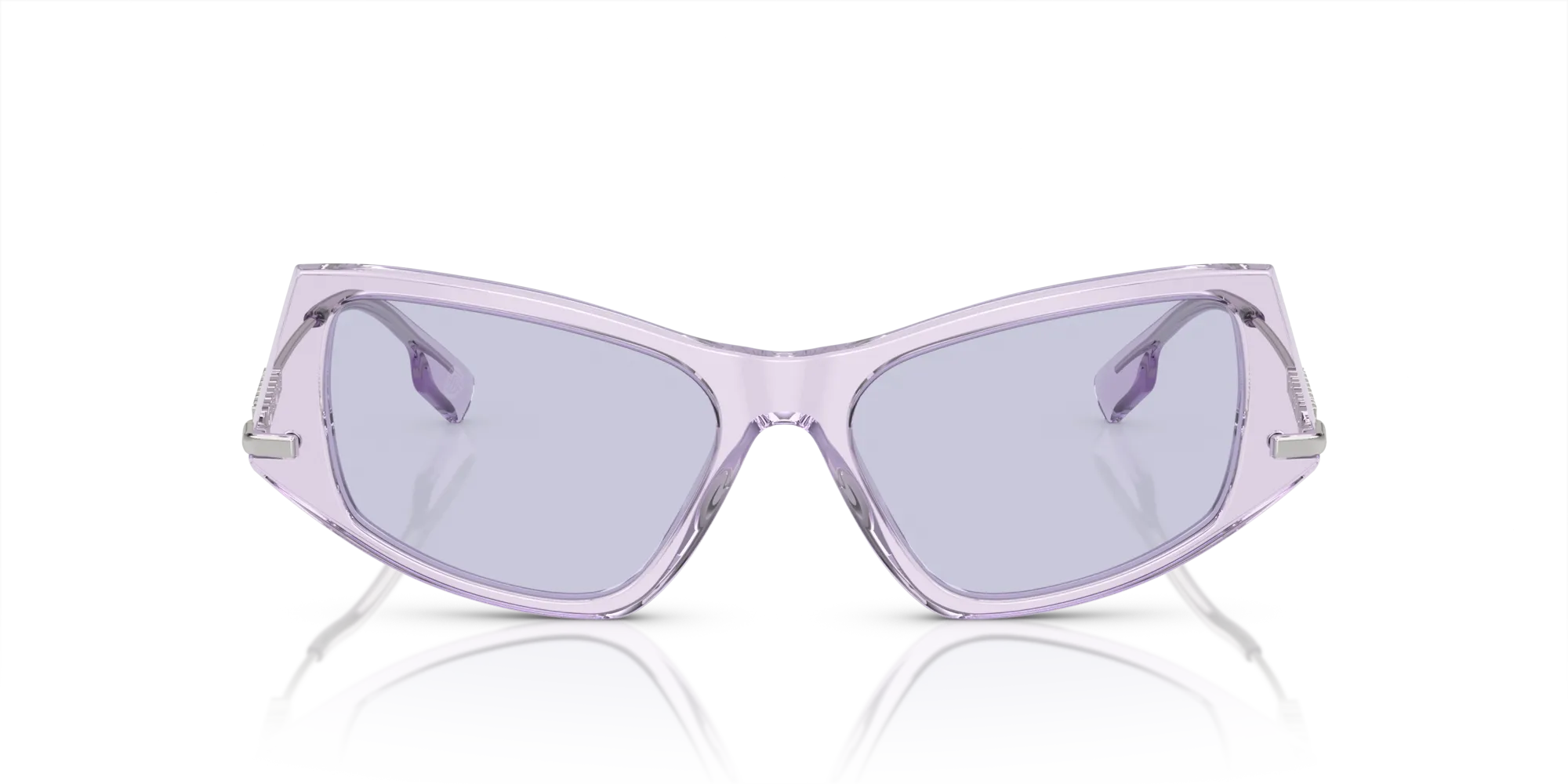 Burberry BE4408 40951A Occhiali da sole Acetato Viola Viola Geometrica Normale - immagine 3