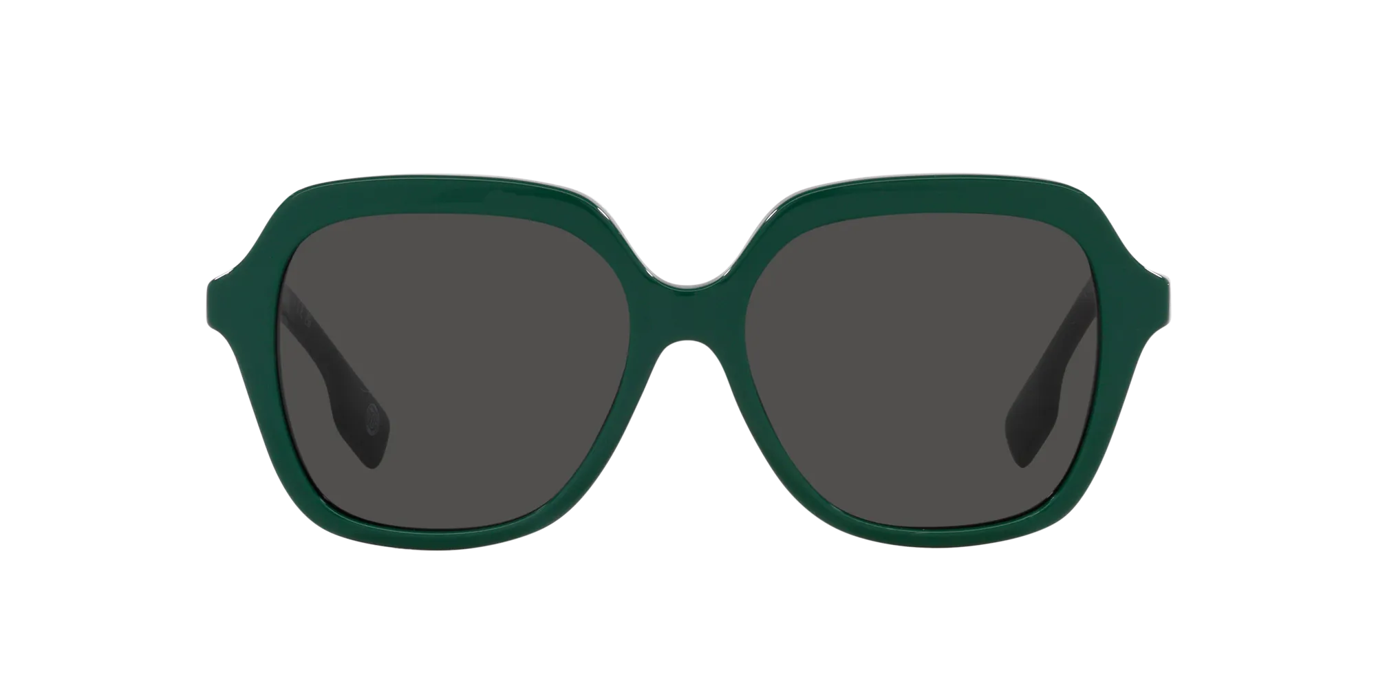 Burberry BE4389 JONI 405987 Occhiali da sole Acetato Verde Grigio Squadrata Normale - immagine 2
