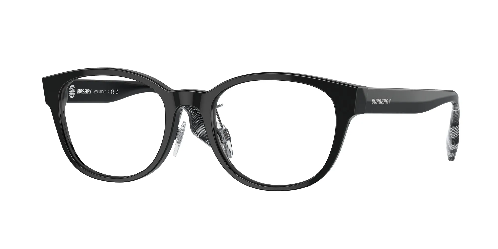 Burberry BE2381D PEYTON 3001 Montature da vista Acetato Nero Squadrata Normale - immagine 1