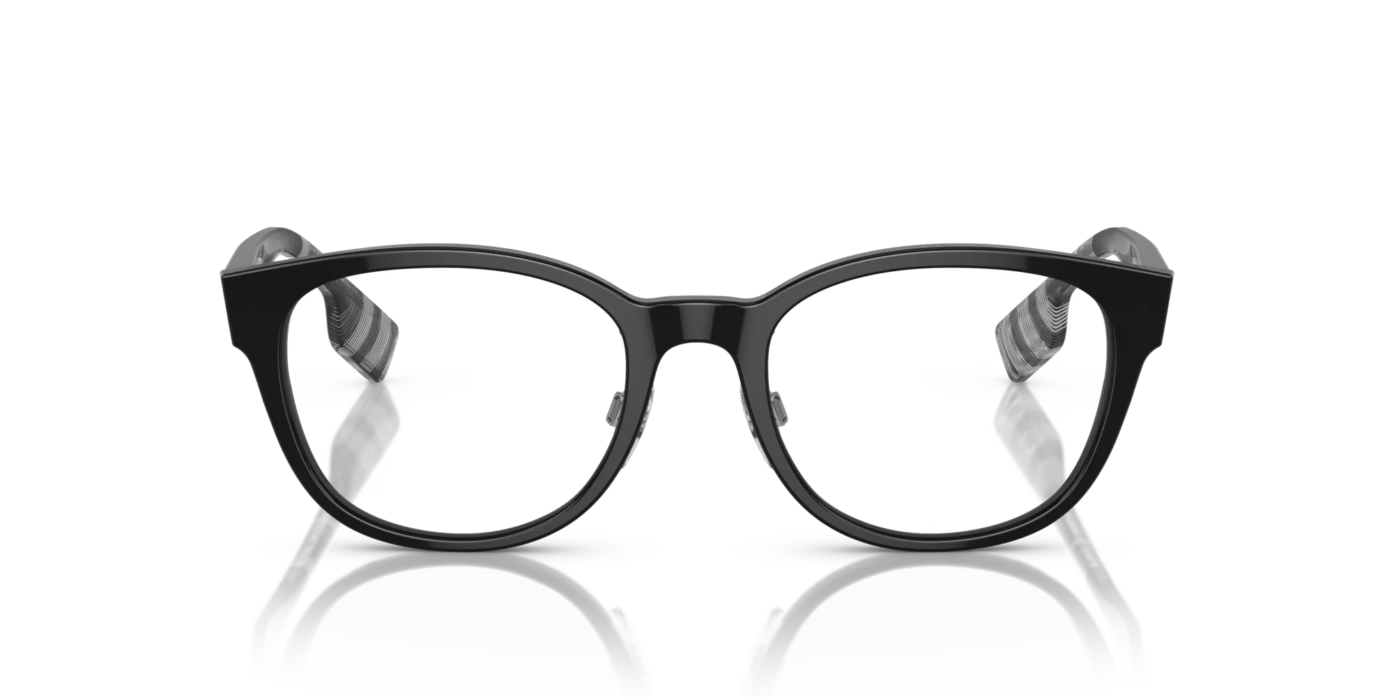 Burberry BE2381D PEYTON 3001 Montature da vista Acetato Nero Squadrata Normale - immagine 3