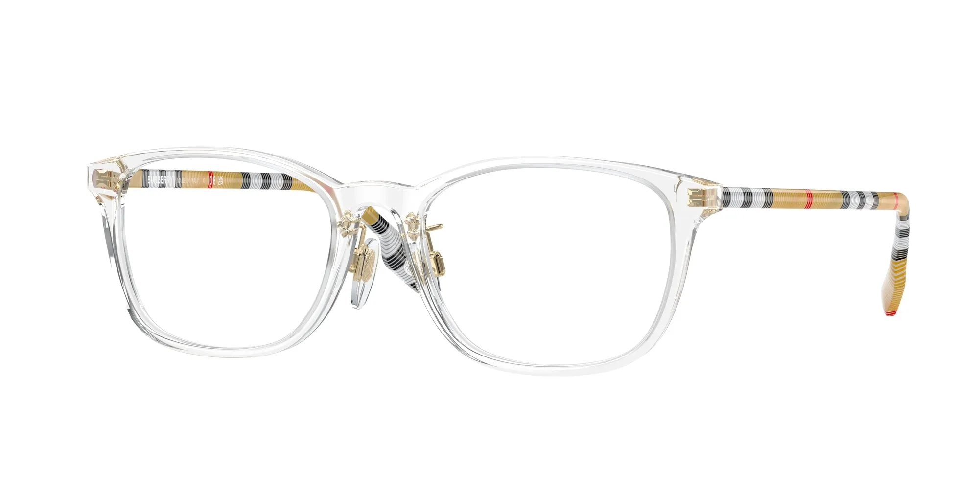 Burberry BE2371D 3889 Montature da vista Acetato Trasparente Squadrata Normale - immagine 1