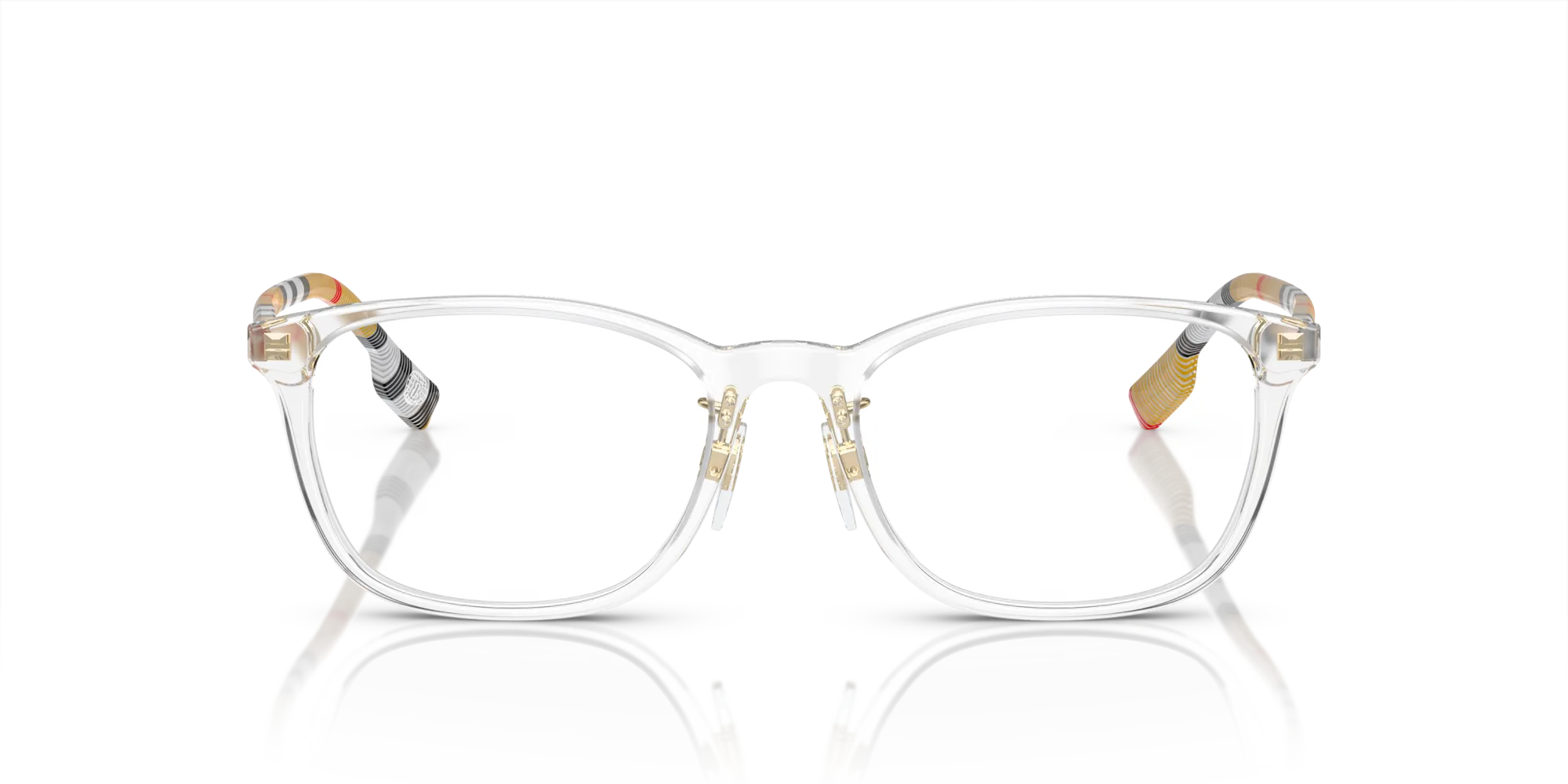 Burberry BE2371D 3889 Montature da vista Acetato Trasparente Squadrata Normale - immagine 3