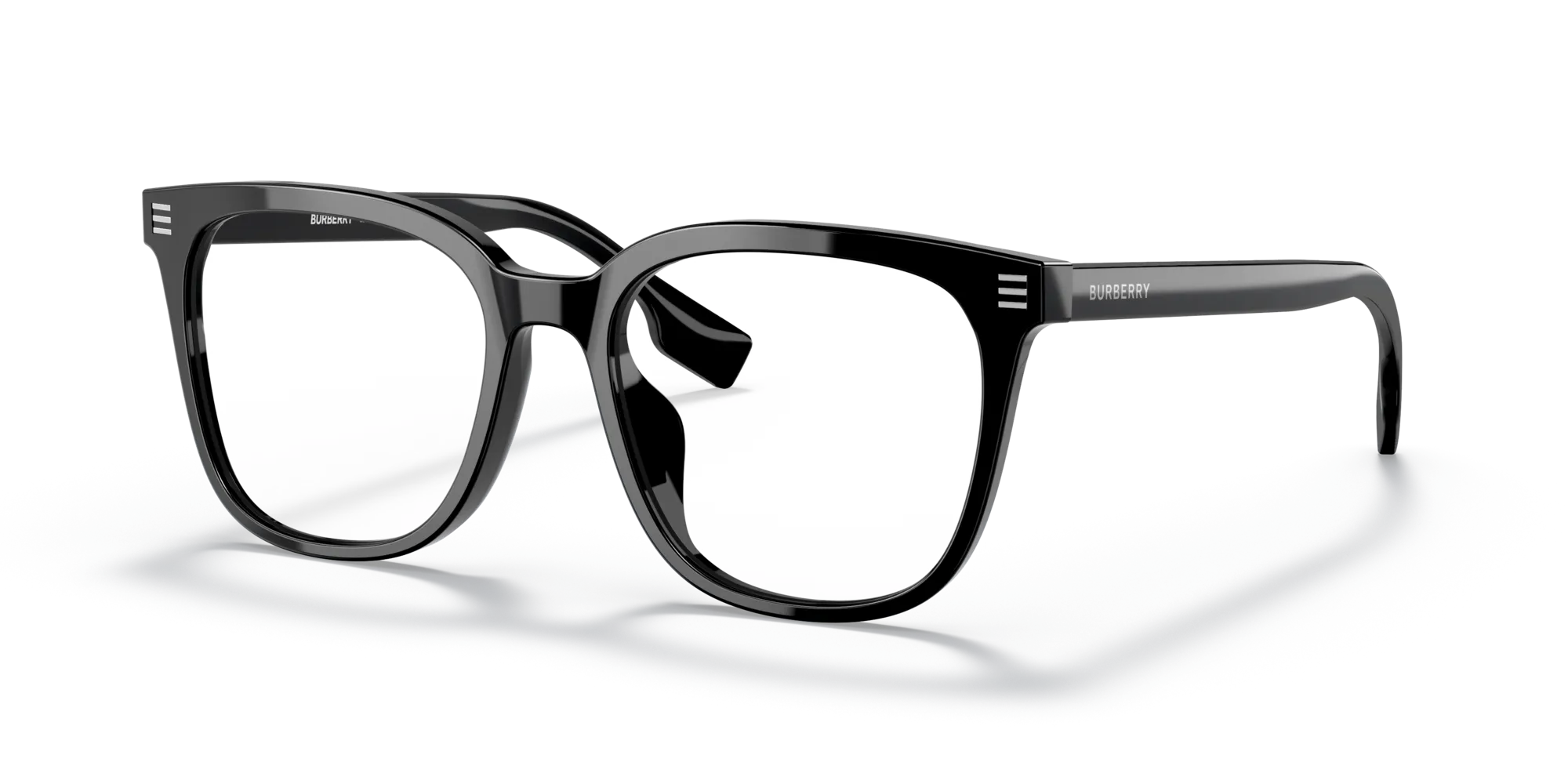 Burberry BE2361D 3001 Montature da vista Acetato Nero Squadrata Normale - immagine 4