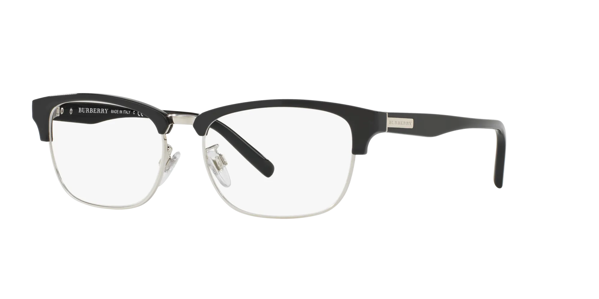 Burberry BE2238D 3001 Montature da vista Nylon Nero Squadrata Normale - immagine 1