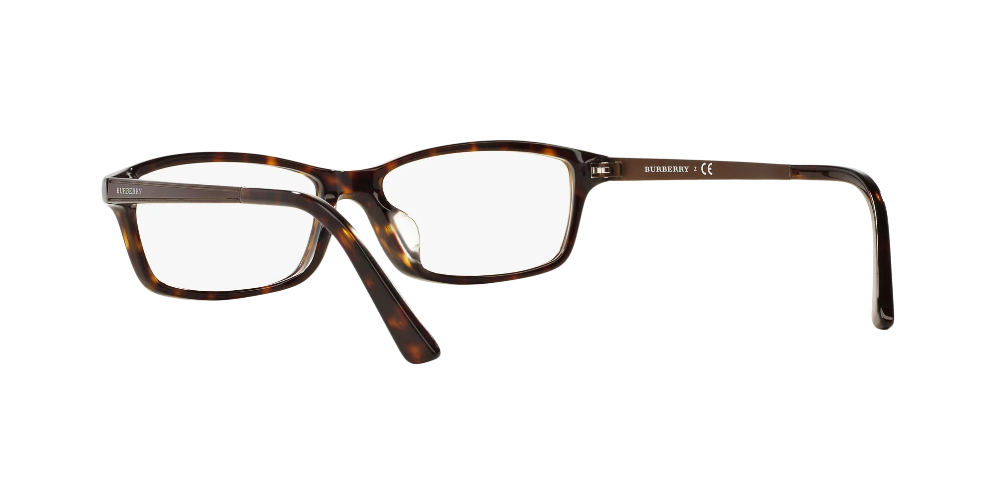 Burberry BE2217D 3002 Montature da vista Acetato Marrone Squadrata Normale - immagine 4