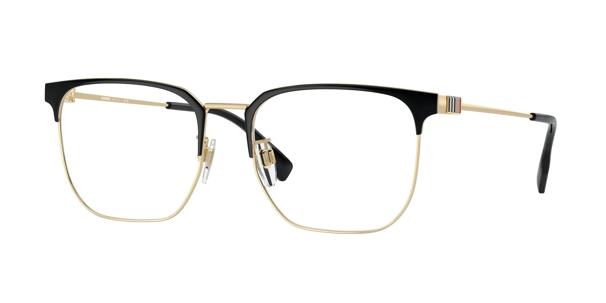 Burberry BE1383D 1109 Montature da vista Metallo Oro Squadrata Normale - immagine 1