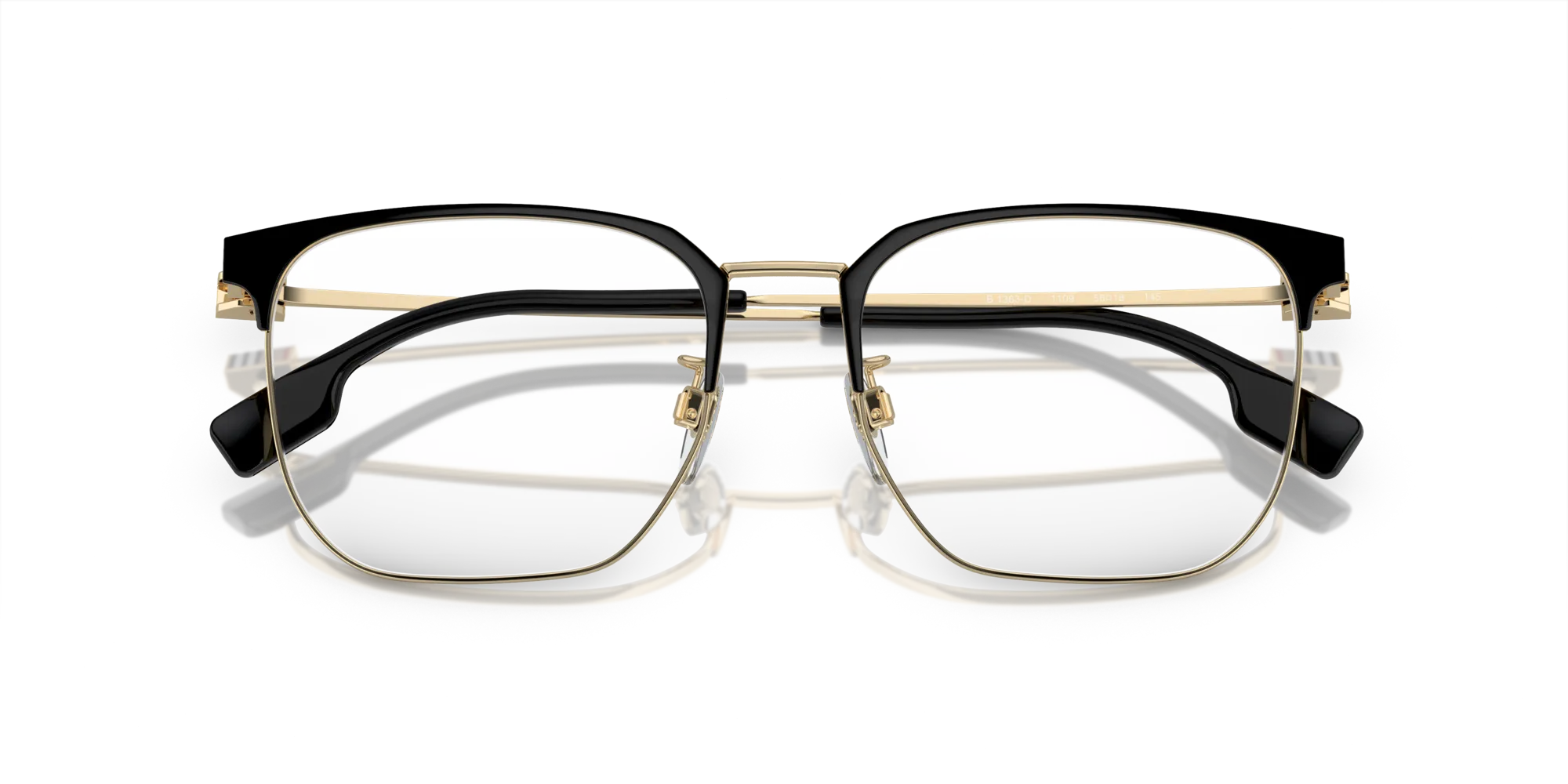 Burberry BE1383D 1109 Montature da vista Metallo Oro Squadrata Normale - immagine 2